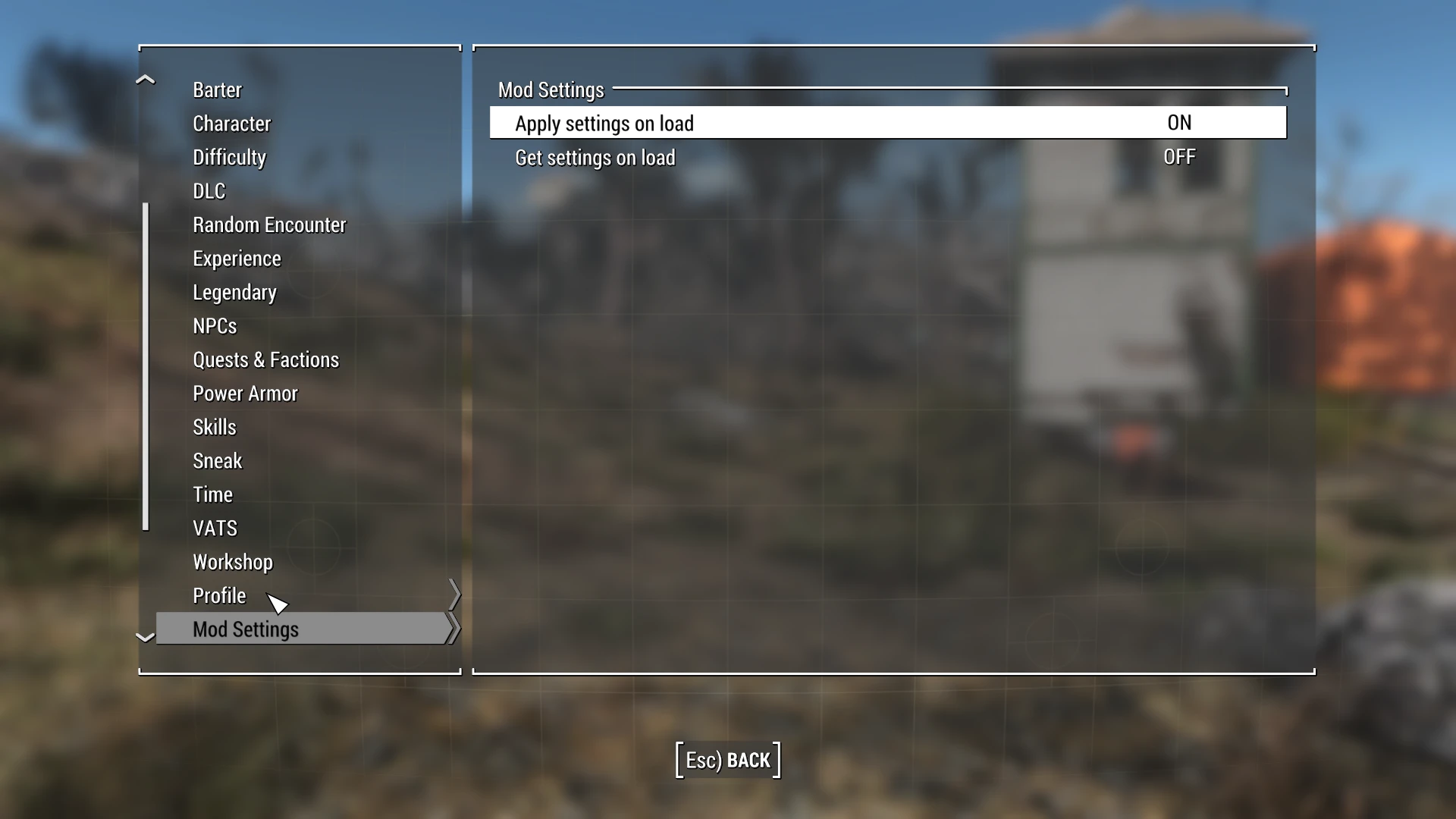 Fallout 4 settings menu фото 17