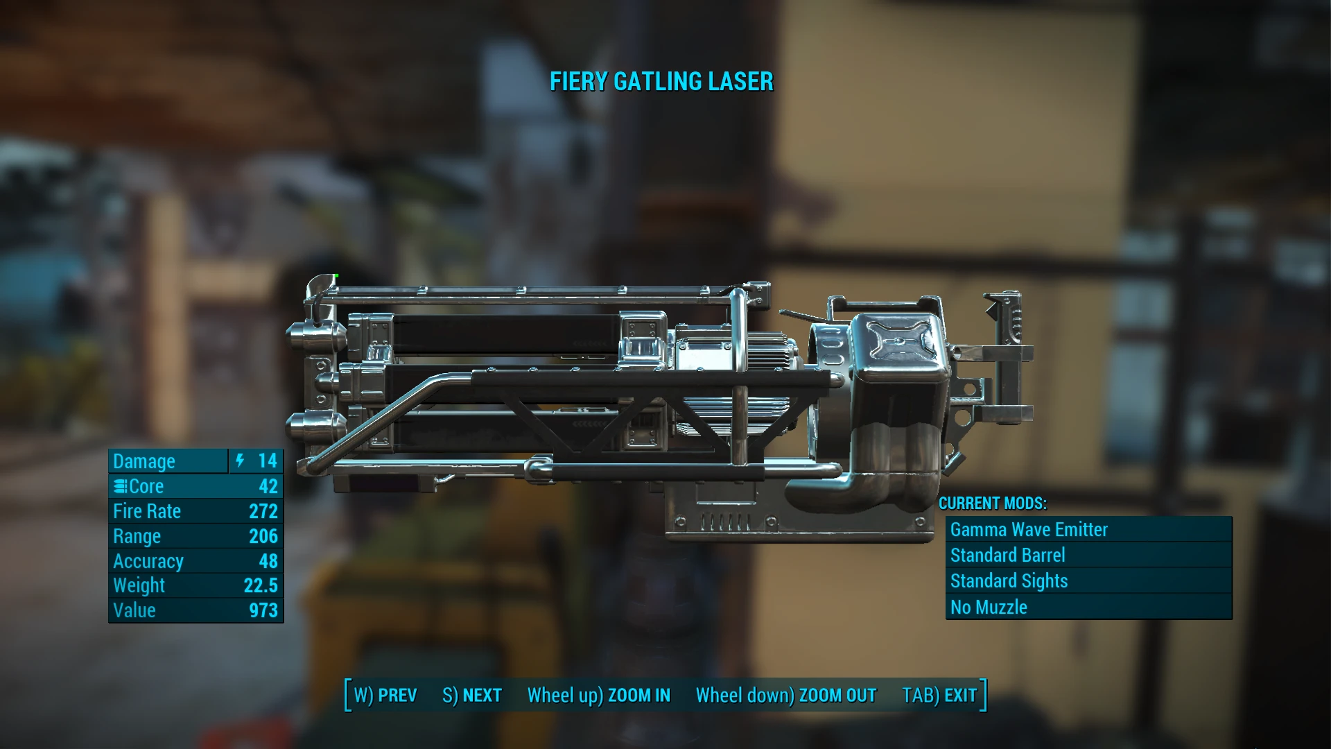 Fallout 4 gatling laser фото 83