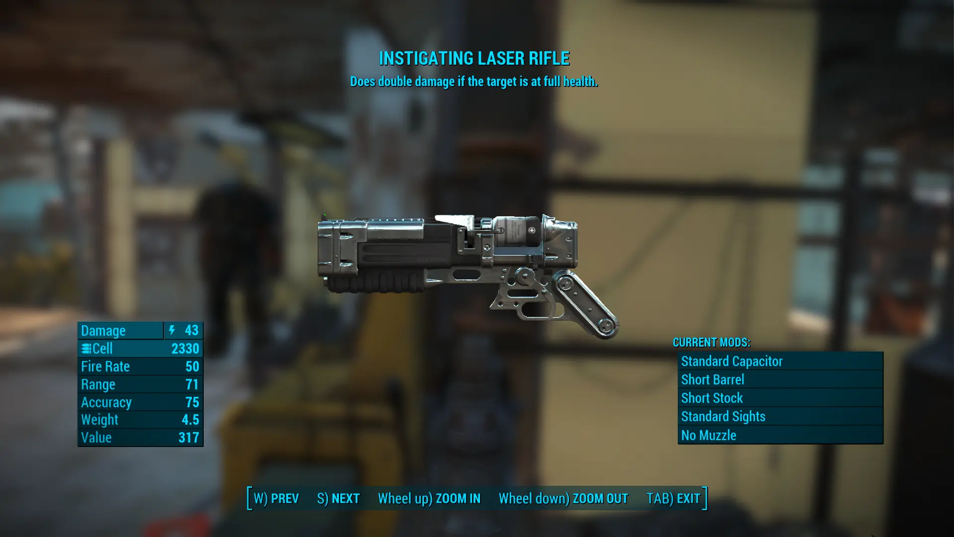 Fallout 4 laser rifle mod фото 50