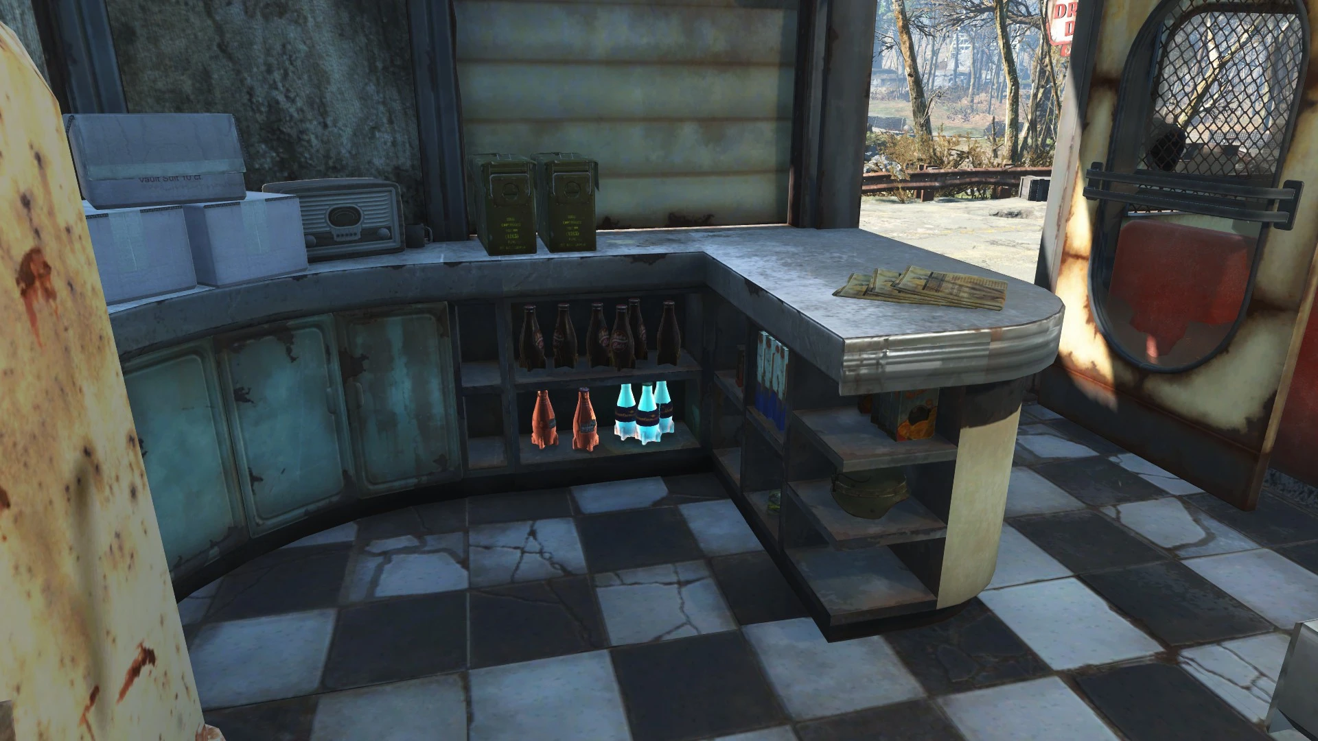 Fallout 4 port a diner фото 10