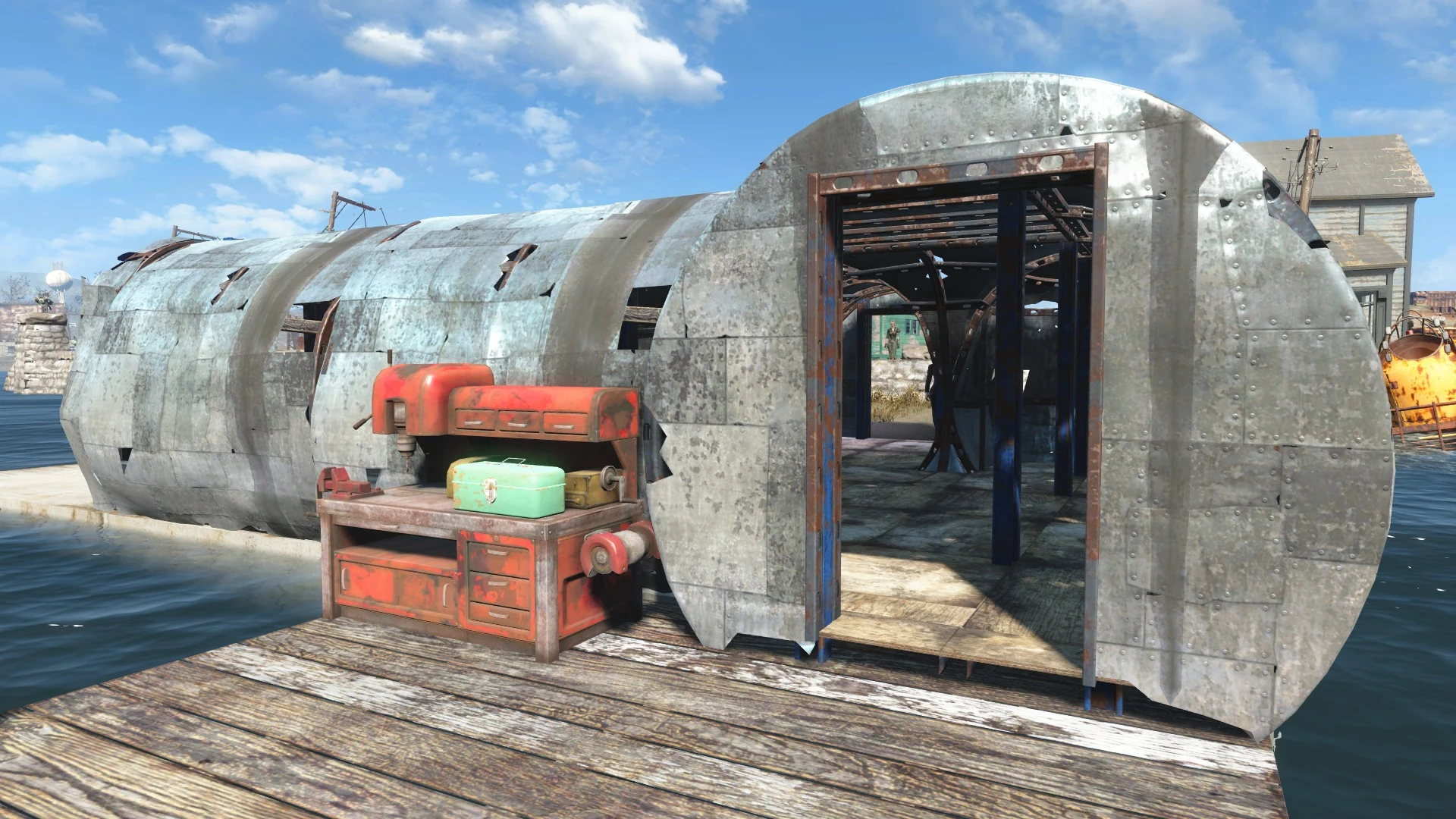 Fallout 4 светящееся море заброшенная лачуга фото 33