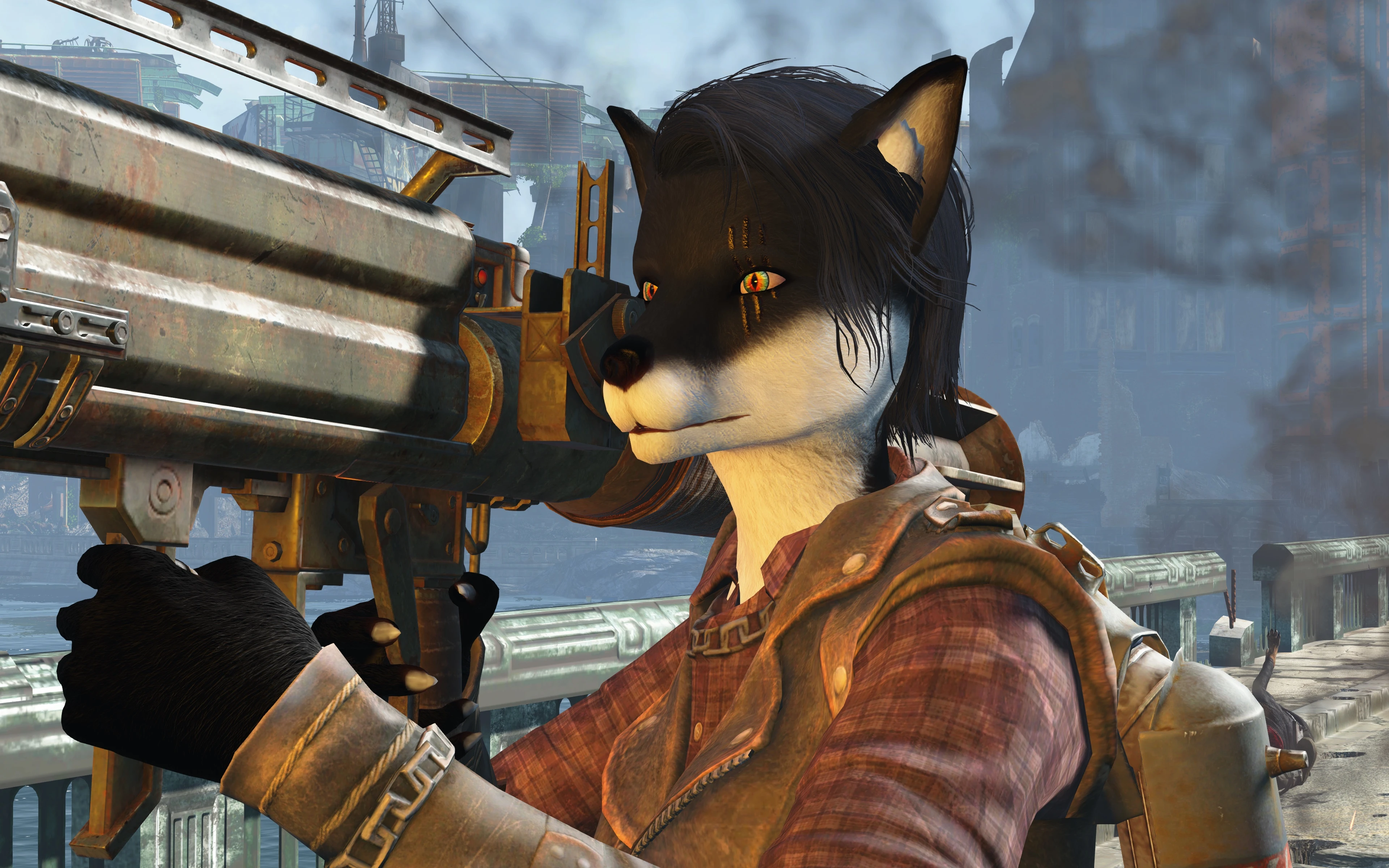 Fallout 4 fox race фото 4