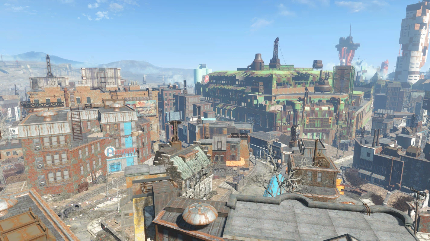 Fallout 4 города фото 10