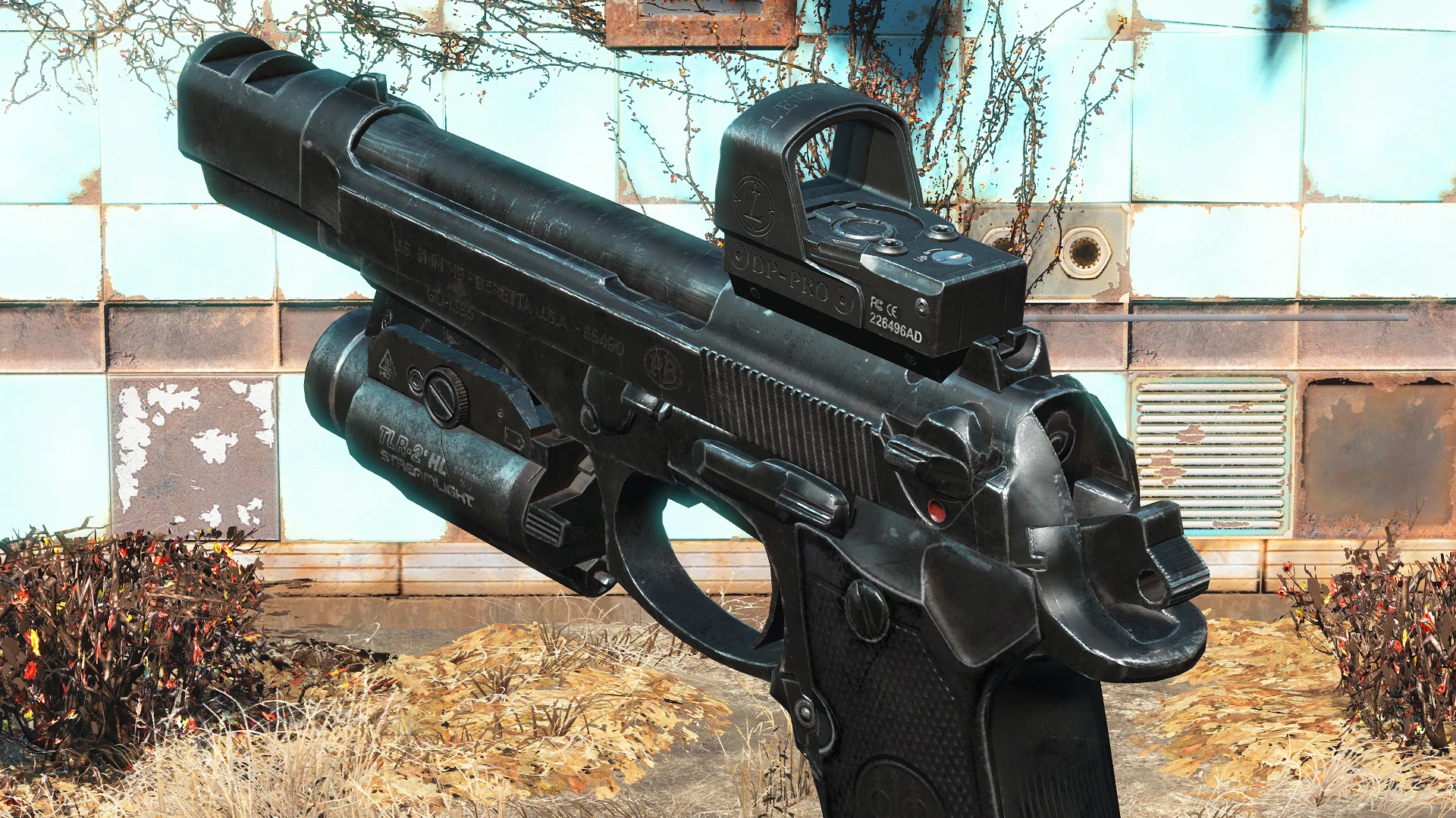 Beretta M9-FS Pistol (92FS) at Fallout 4 Nexus - Mods and community