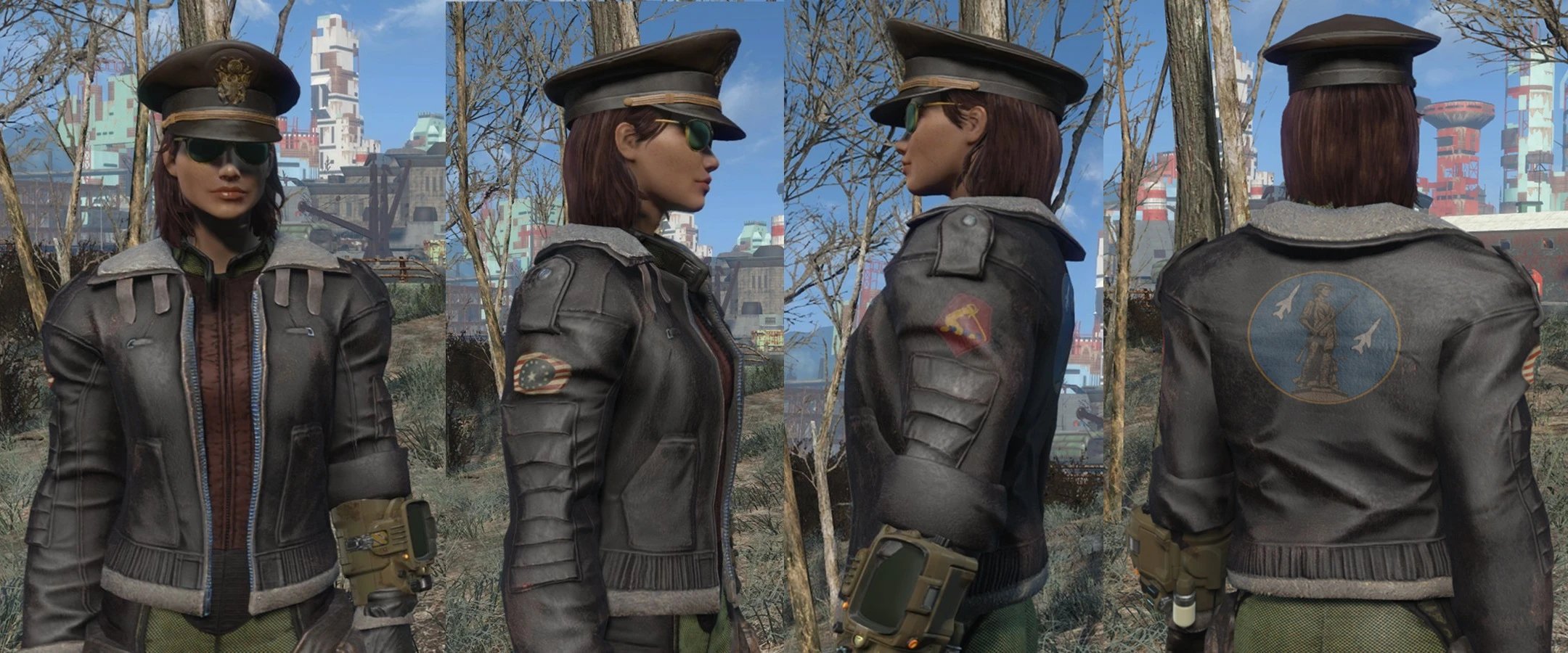 Fallout 4 кожаная куртка пилота фото 29
