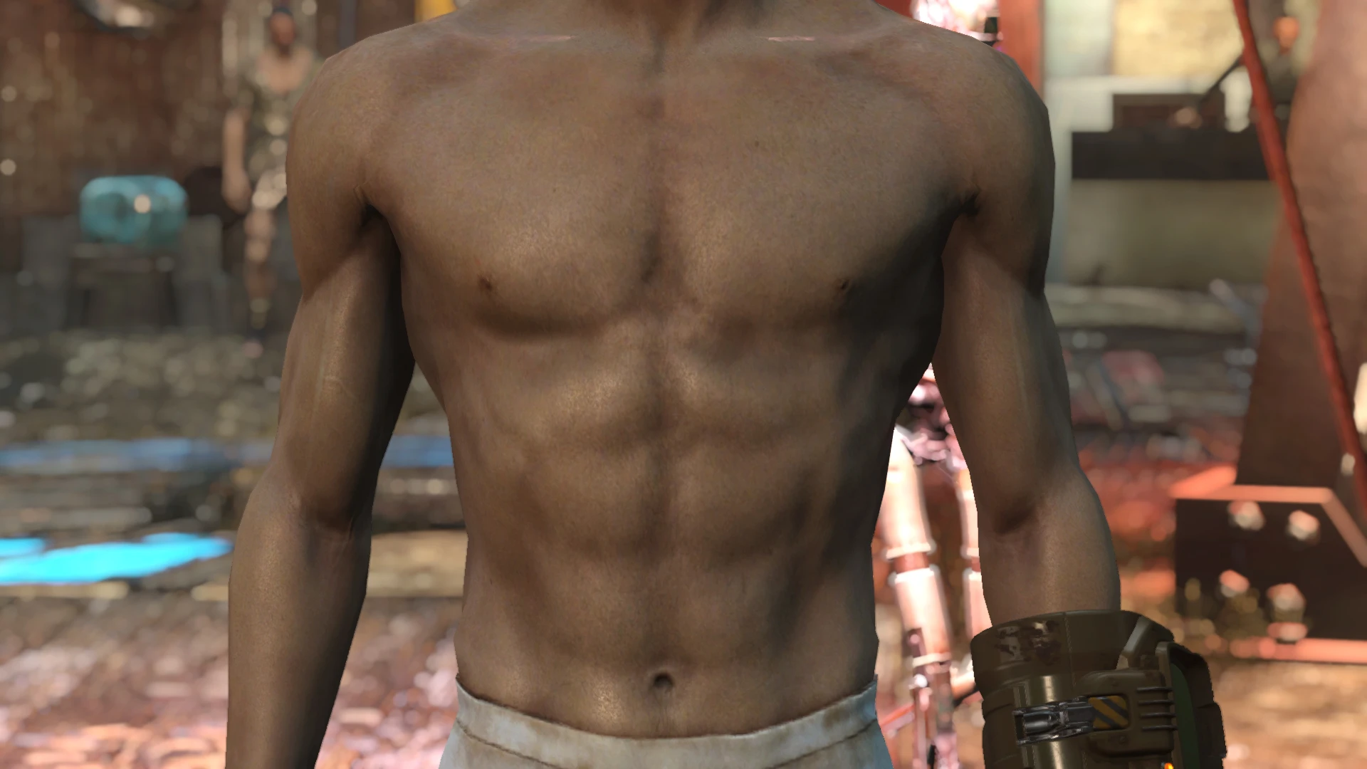 Fallout 4 ретекстур мужского тела фото 60