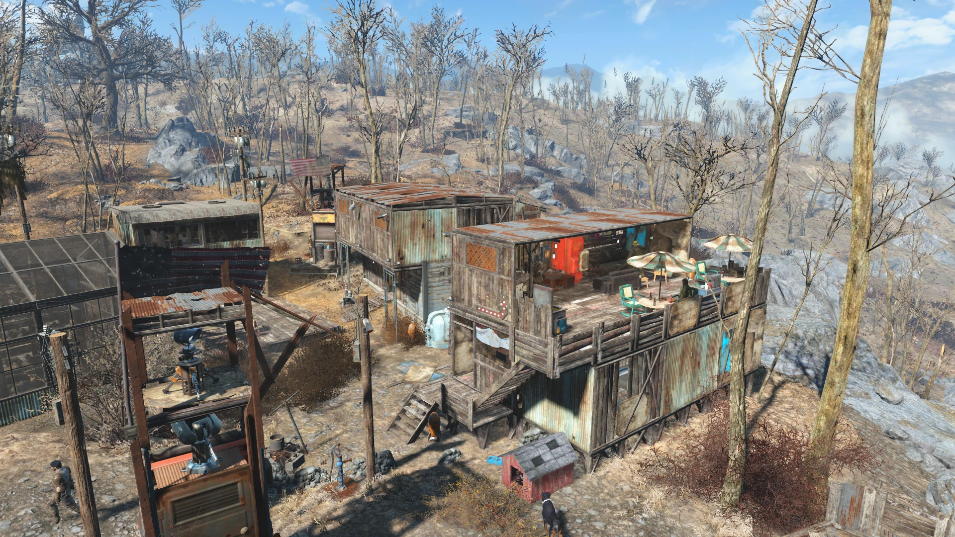 Fallout 4 зимонджа строить укрепления фото 2