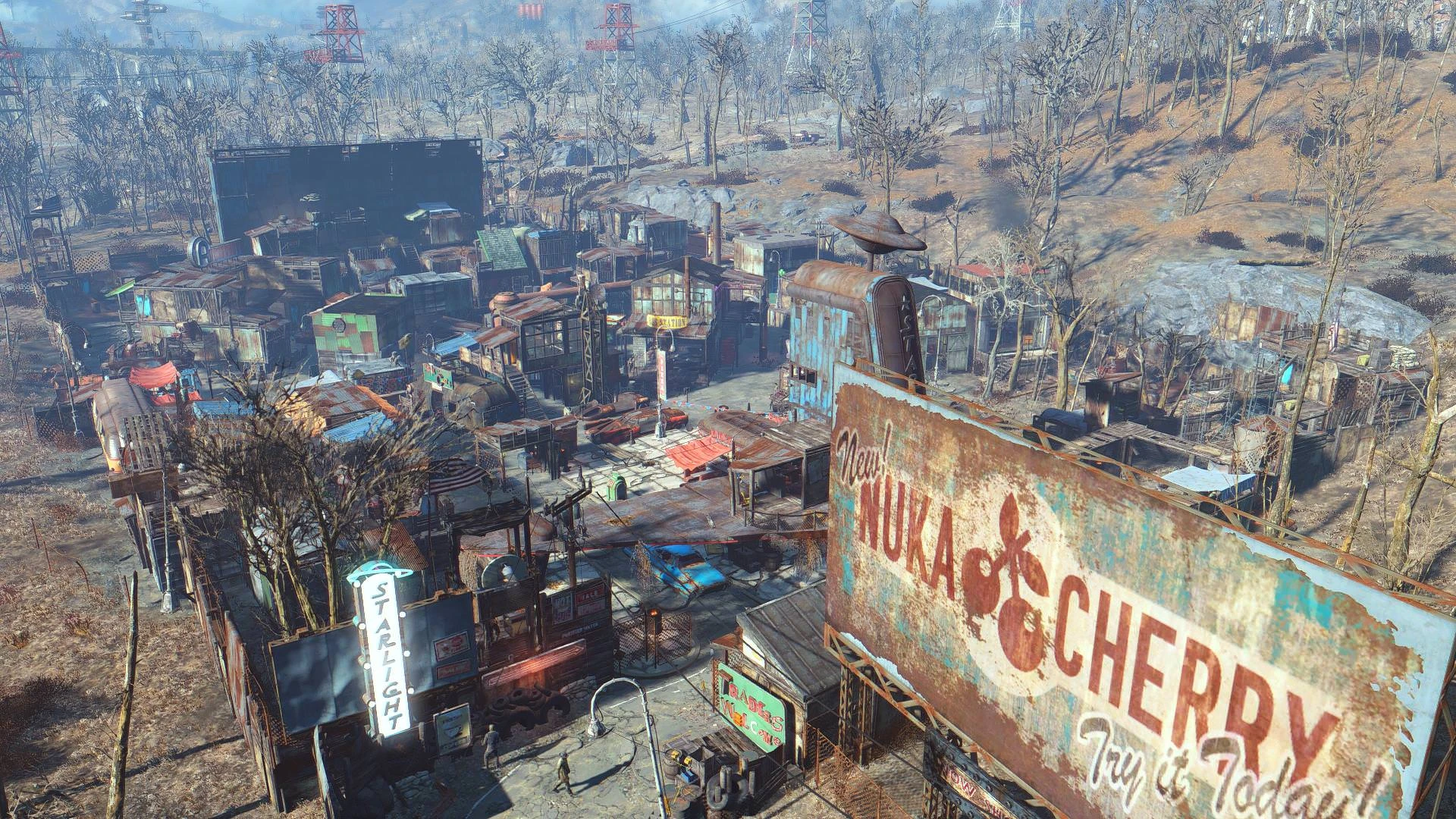 Fallout 4 ресторан старлайт на карте фото 36