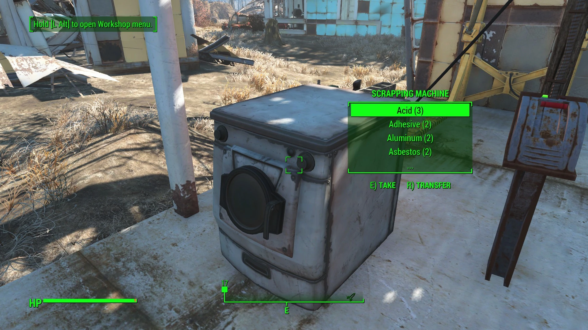 Fallout 4 разобрать на компоненты фото 19