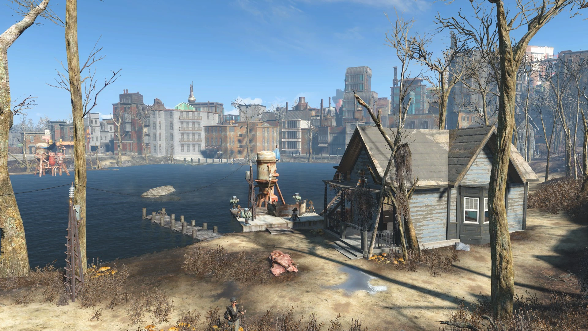 Fallout 4 lots more settlers and enemies фото 78