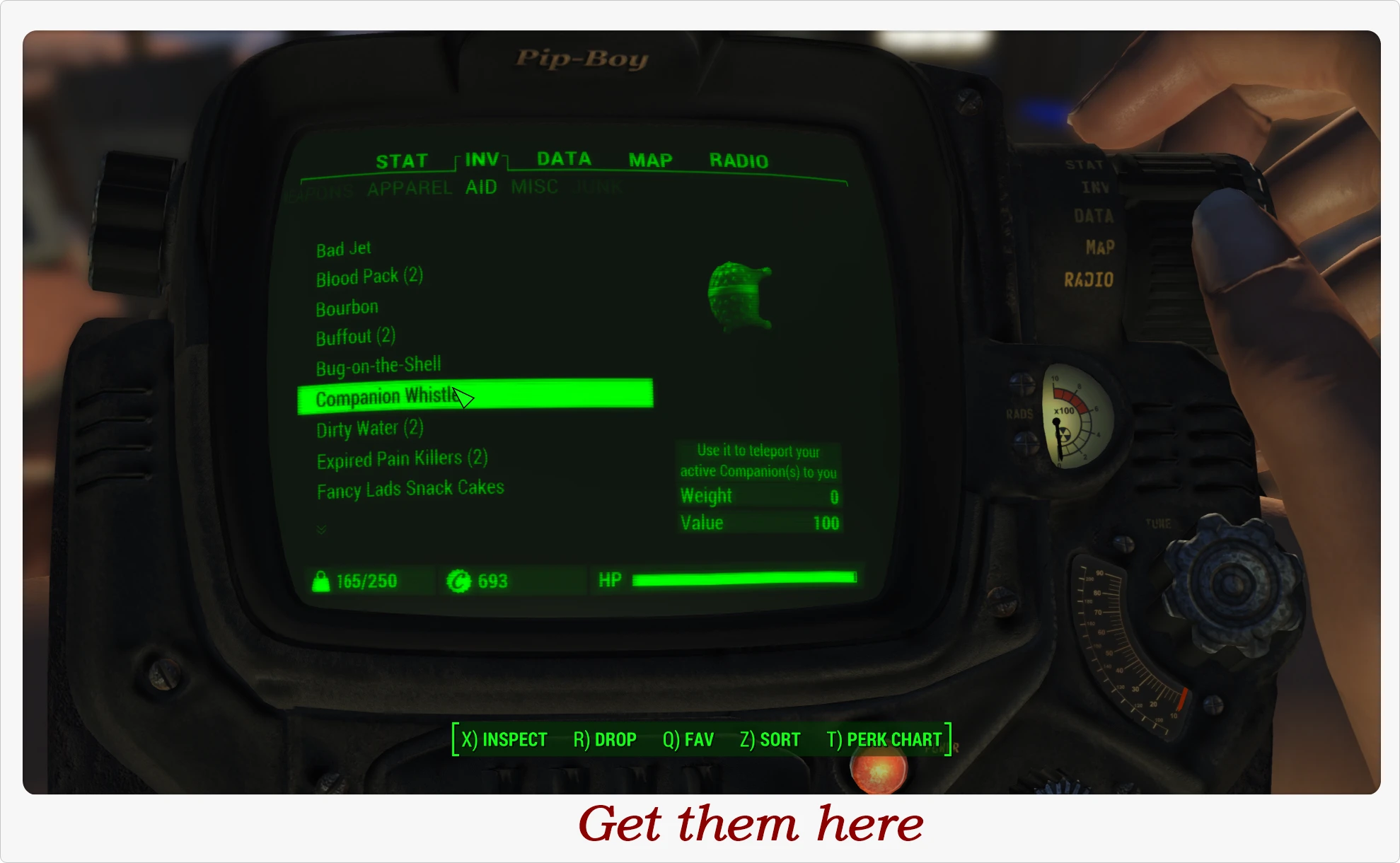 fallout 4 kneeling going ivisible