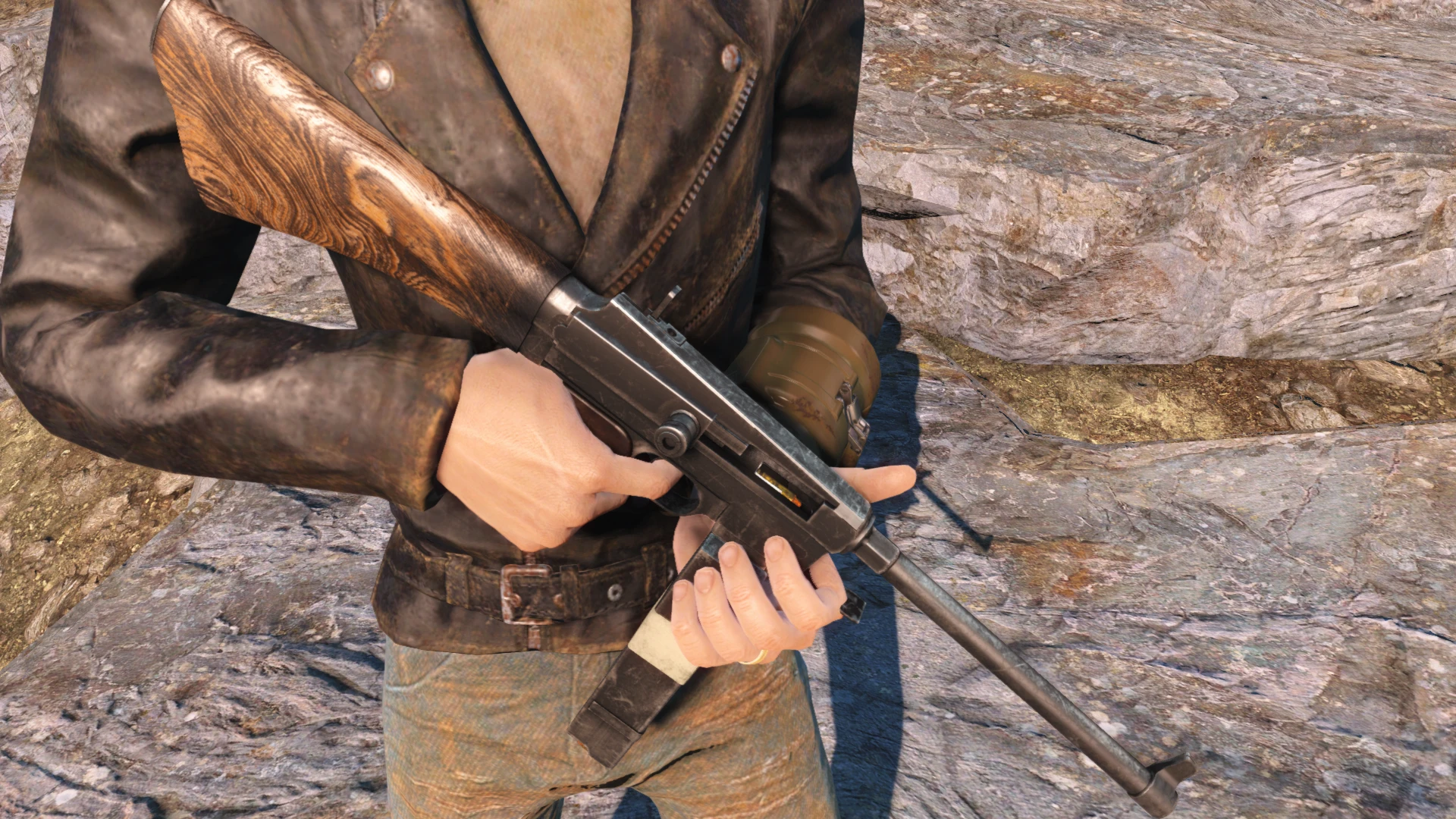 Fallout 4 grease gun фото 16