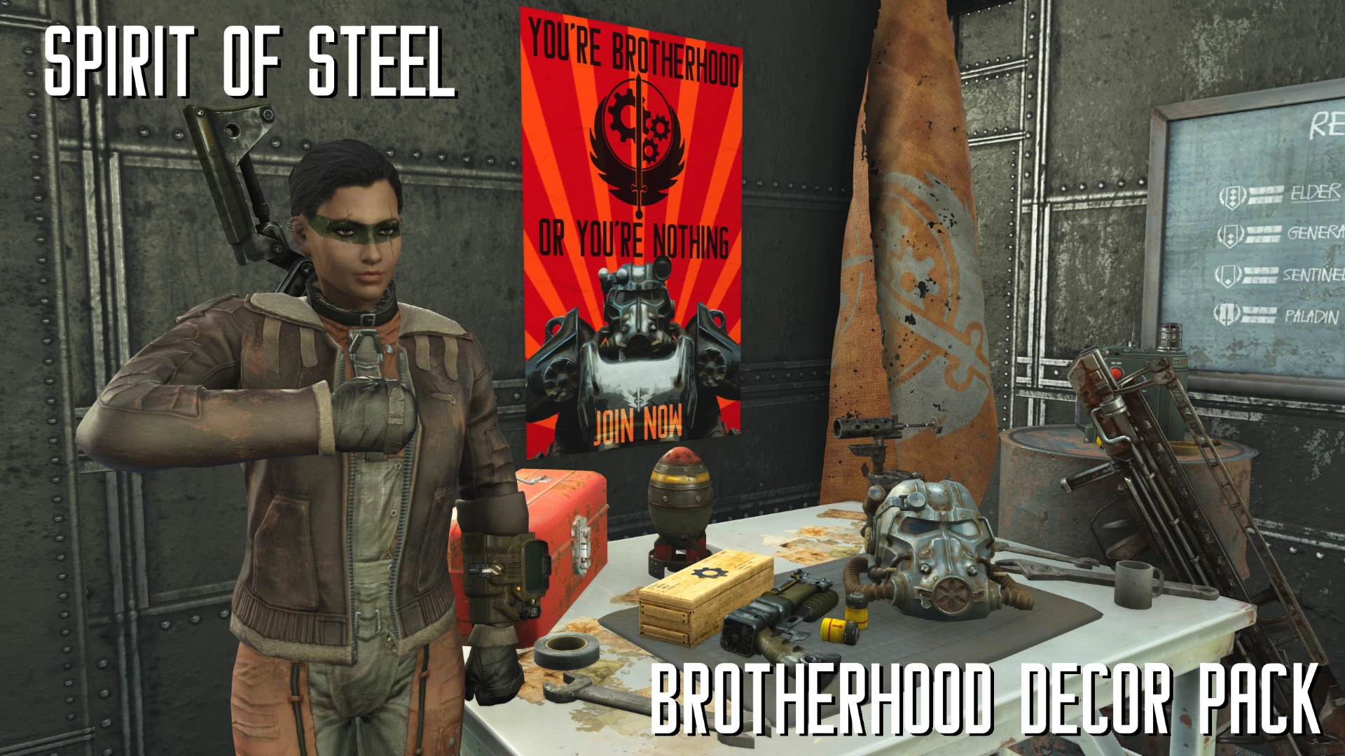 Fallout 4 nazi brotherhood фото 34