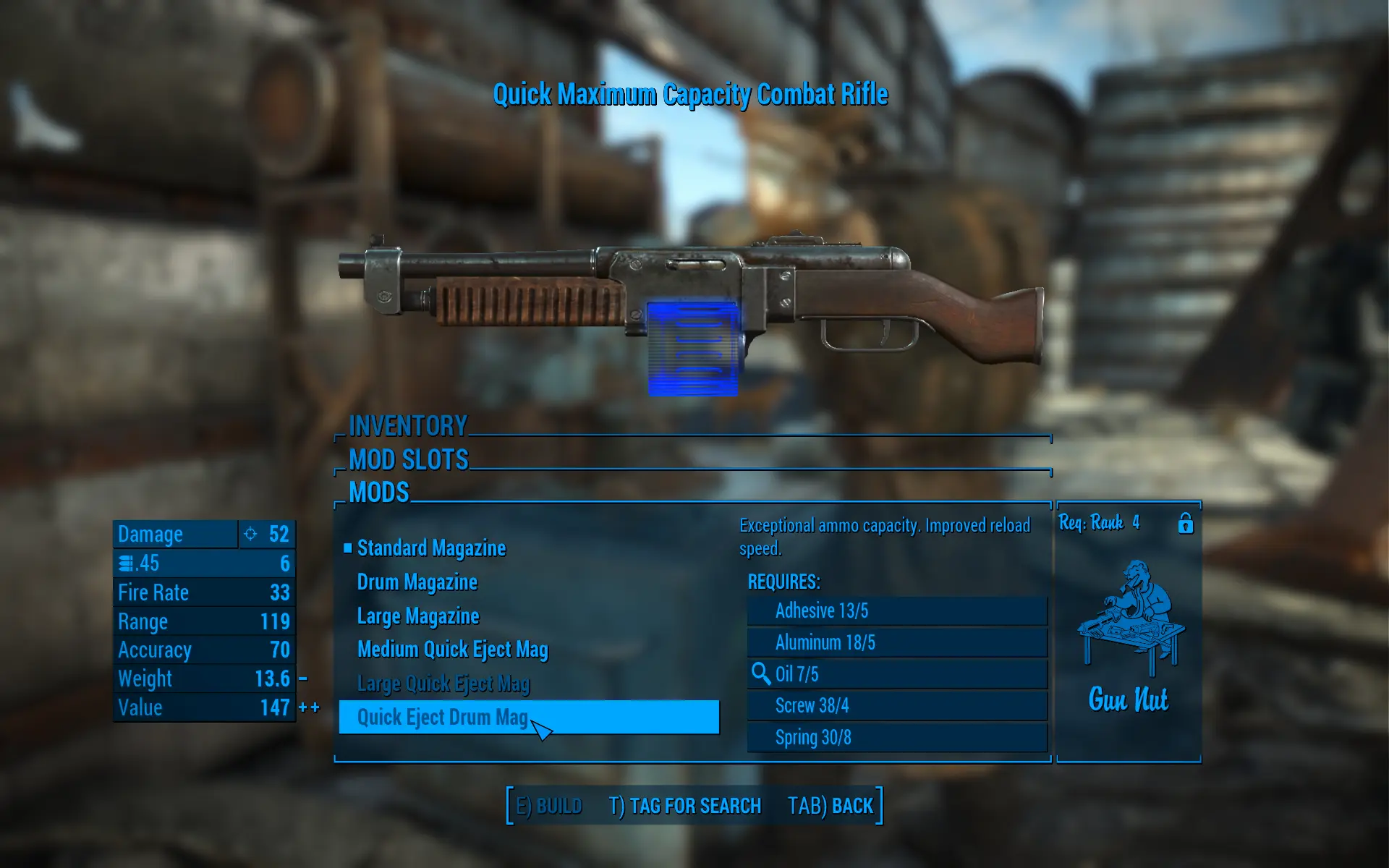 Marksman attachments magazine fallout 4 что это