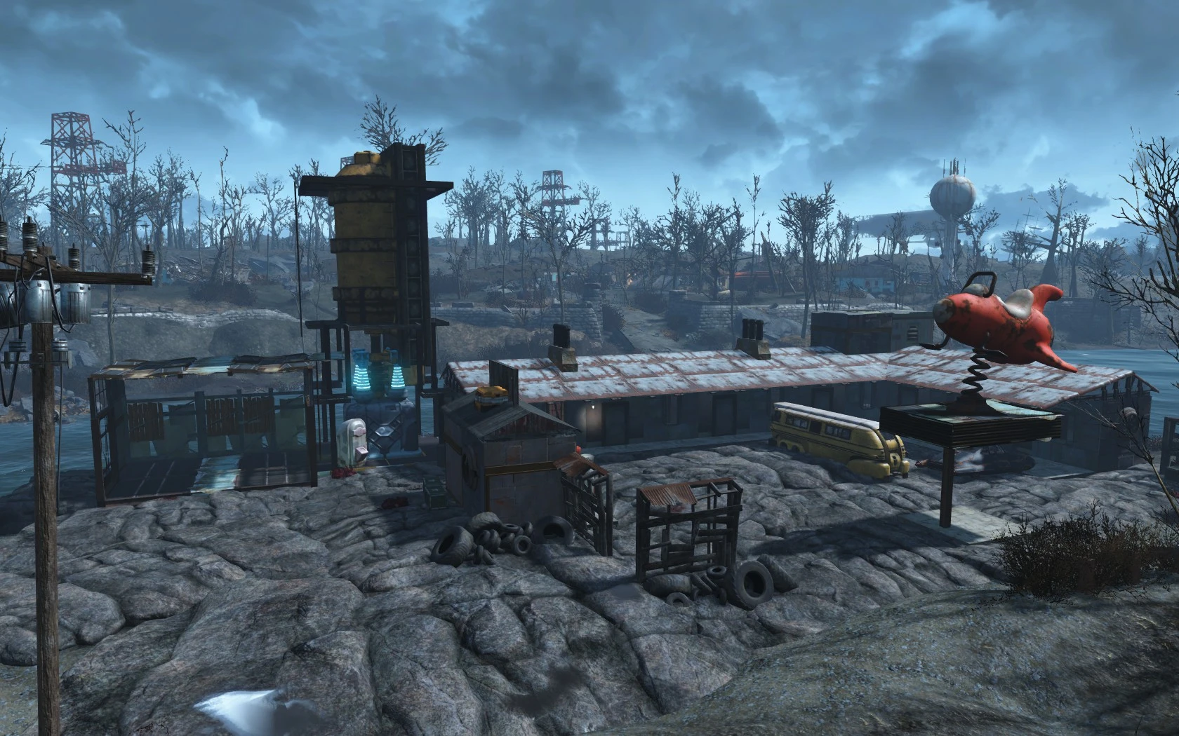 Fallout 4 болото кранберри айленда генераторы фото 106