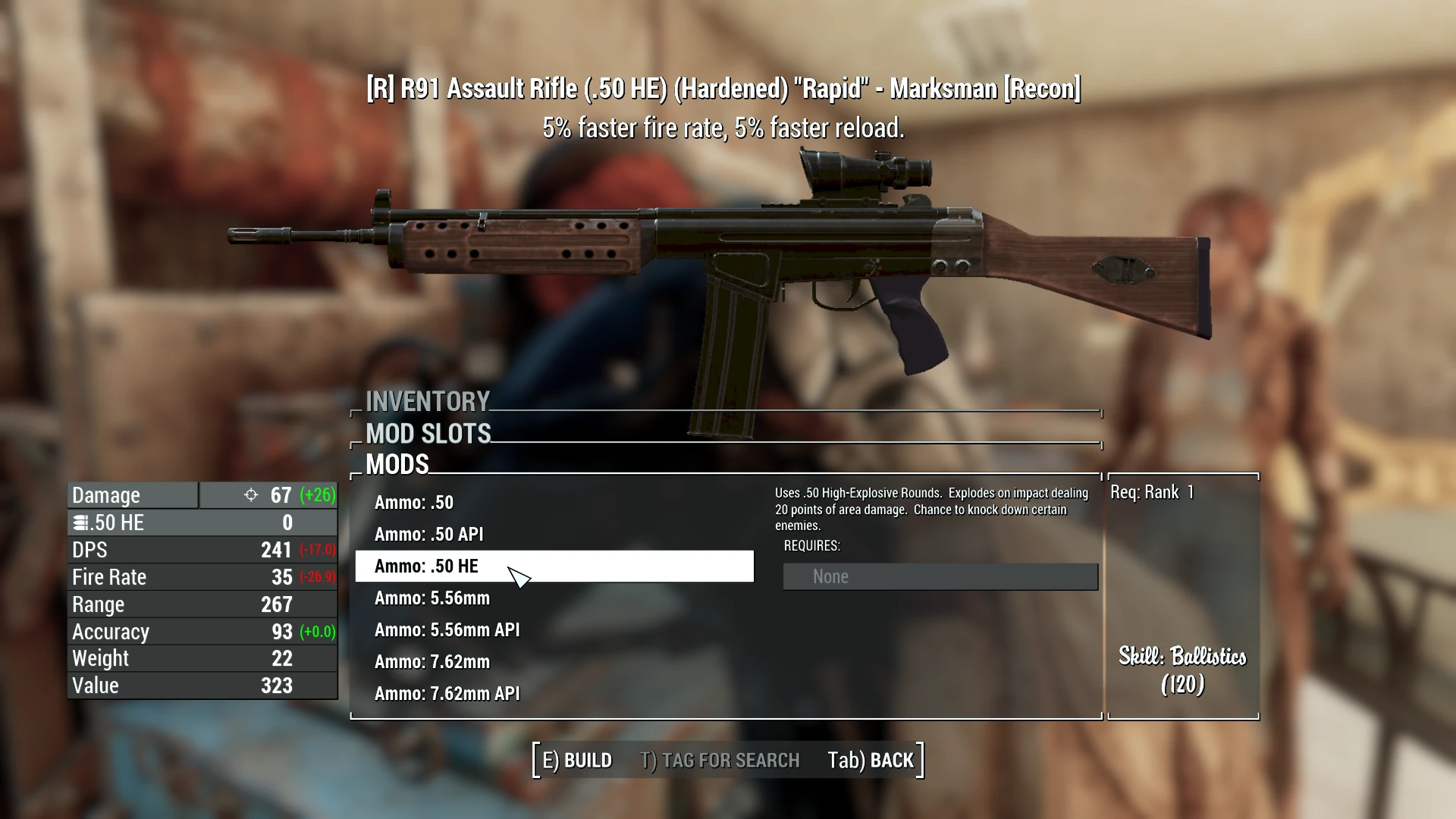 R91 Assault Rifle Replacer For Horizon At Fallout 4 Nexus Mods And