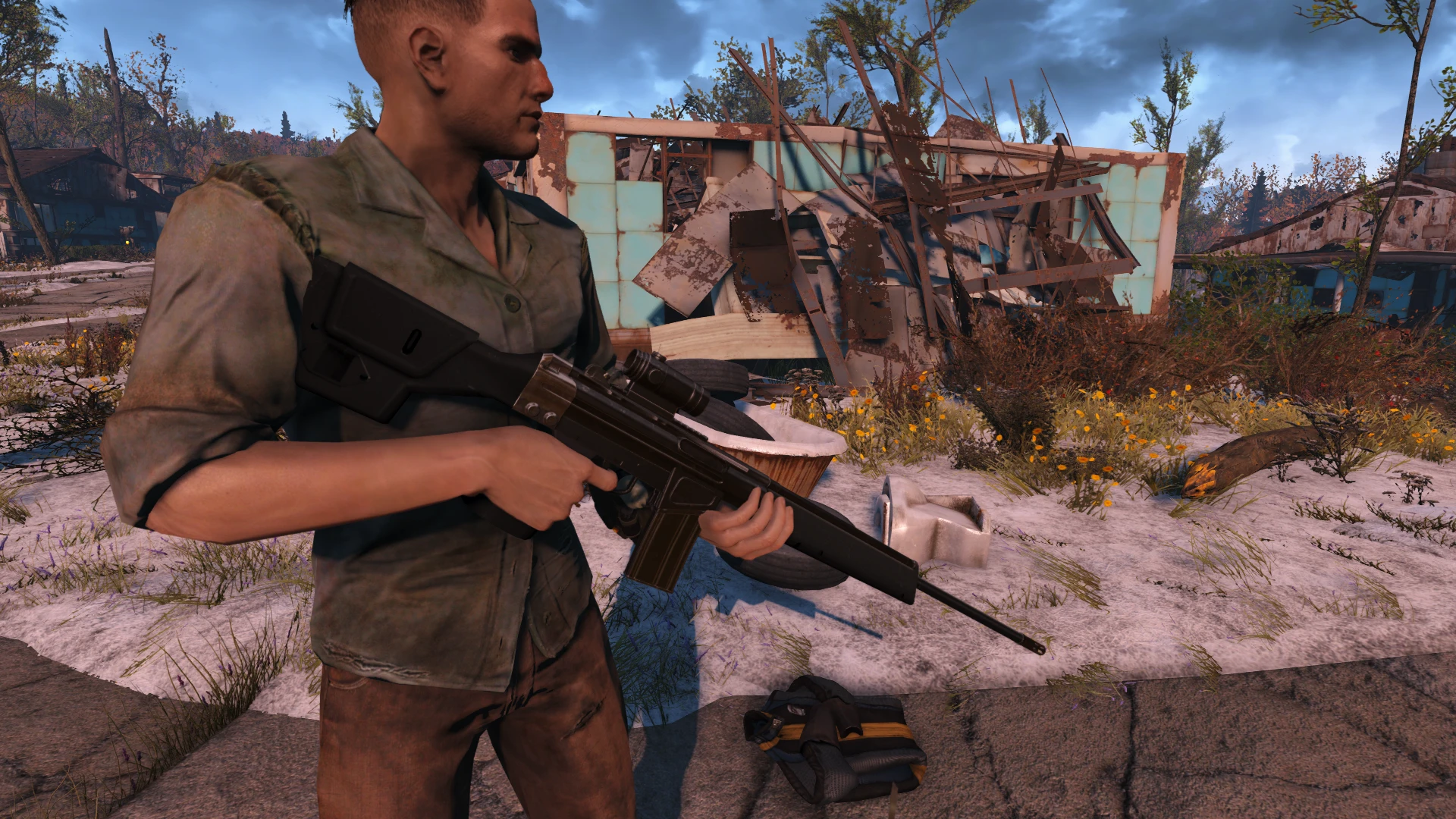 R91 Assault Rifle Replacer For Horizon At Fallout 4 Nexus Mods And