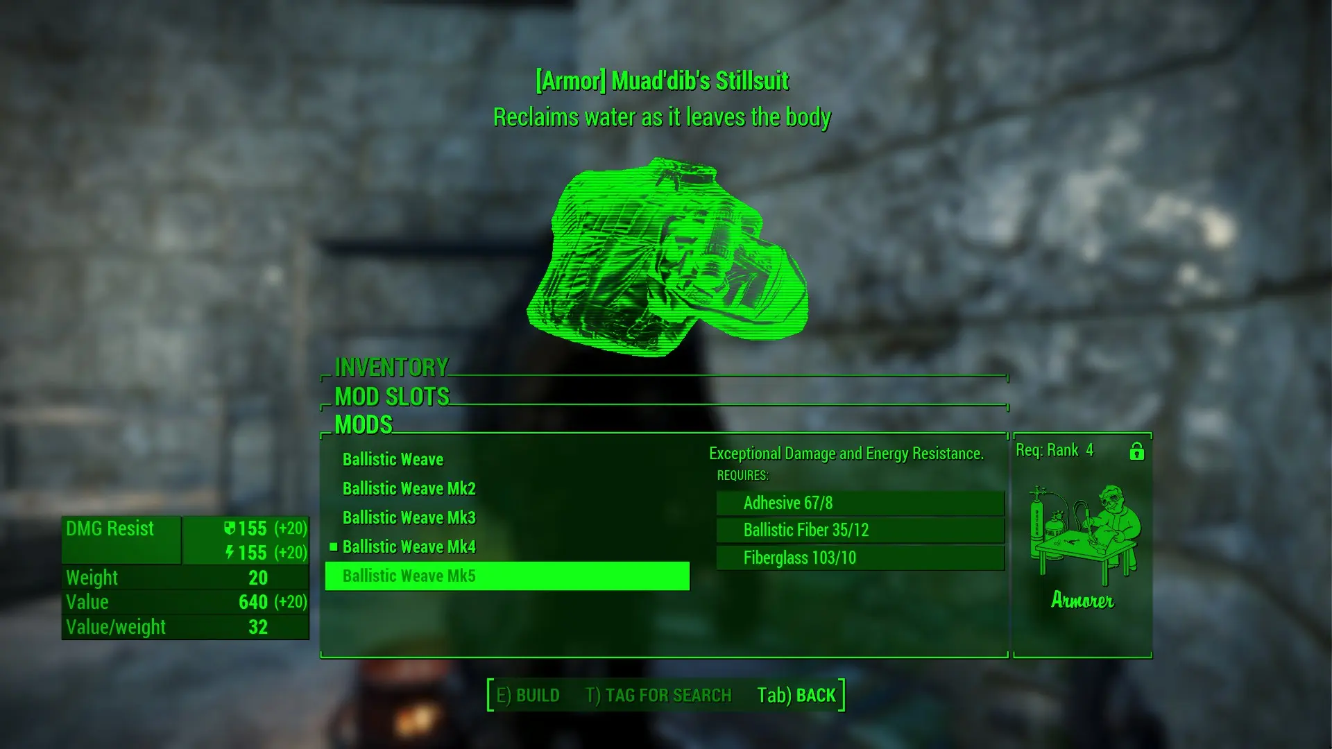 Water Reclaiming Stillsuit at Fallout 4 Nexus - Mods and community