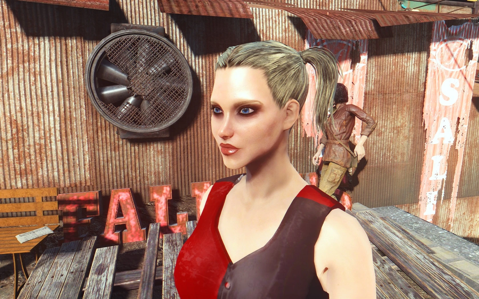 Fallout 4 harley quinn preset фото 7