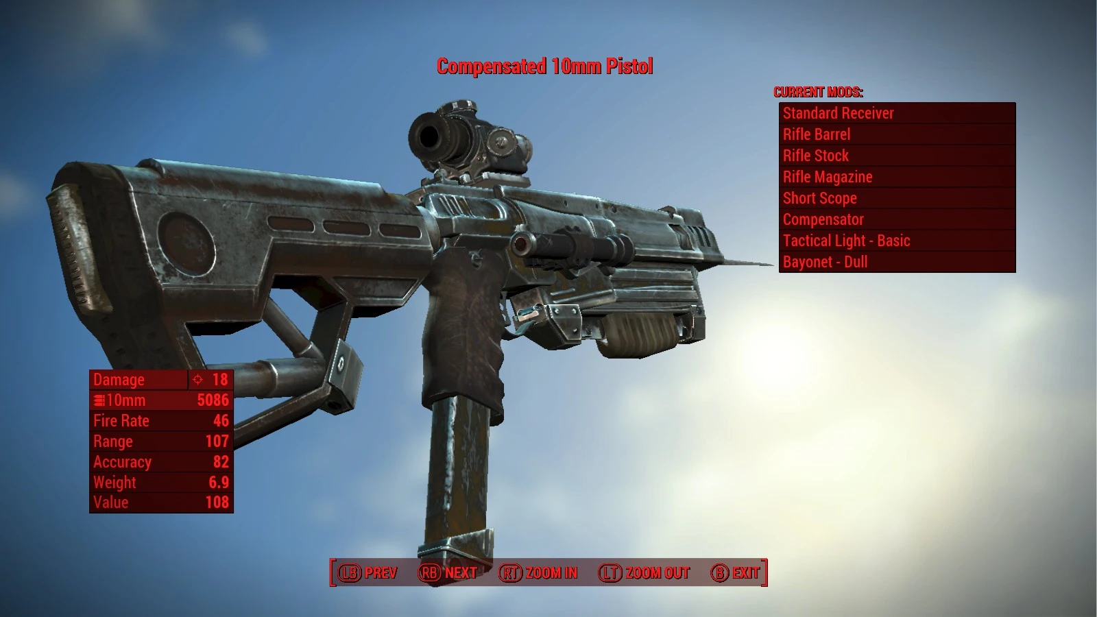 Fallout 4 weapon modification (120) фото