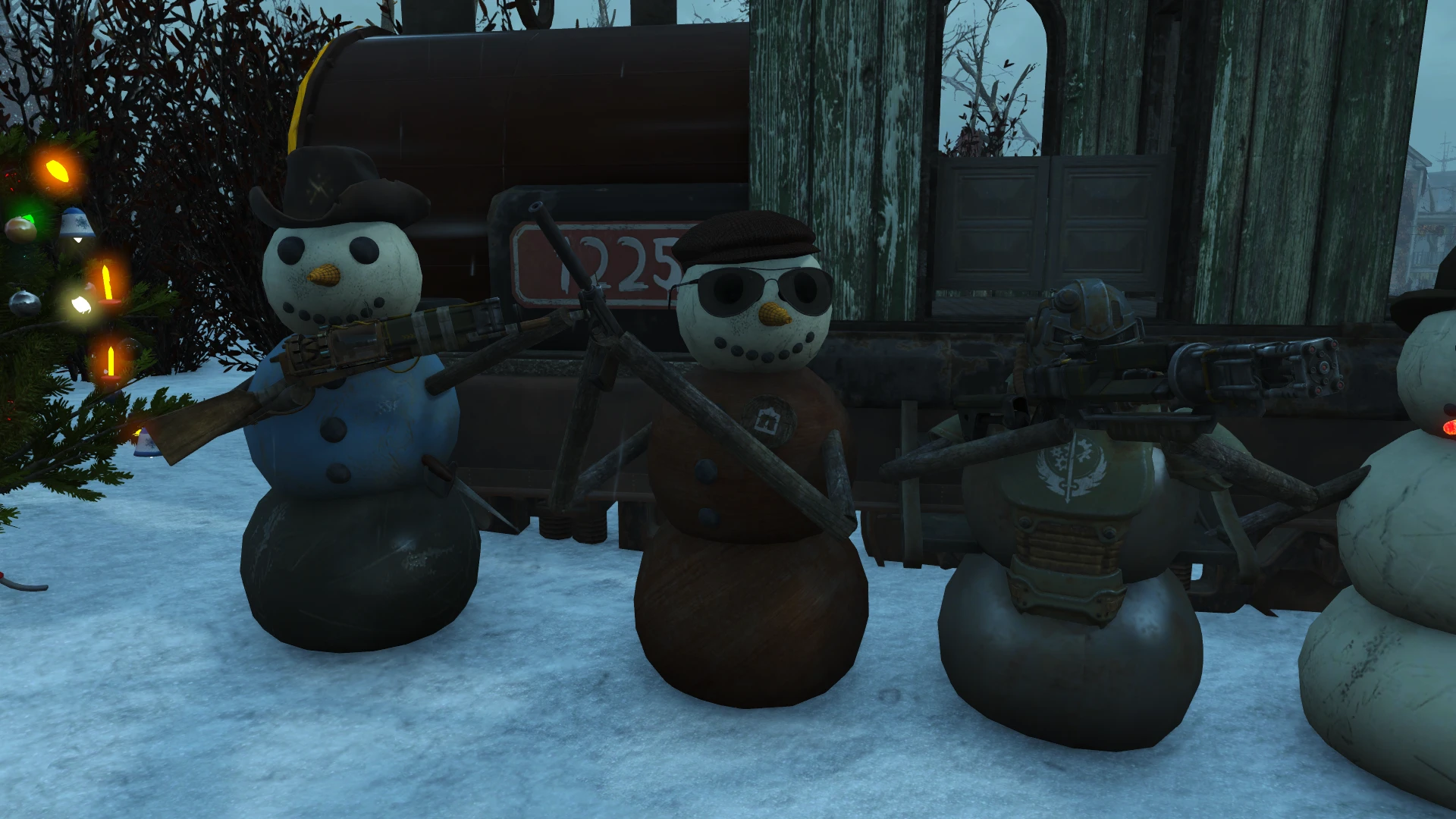 Christmas Workshop - Snowmen Trains and More at Fallout 4 Nexus - Mods