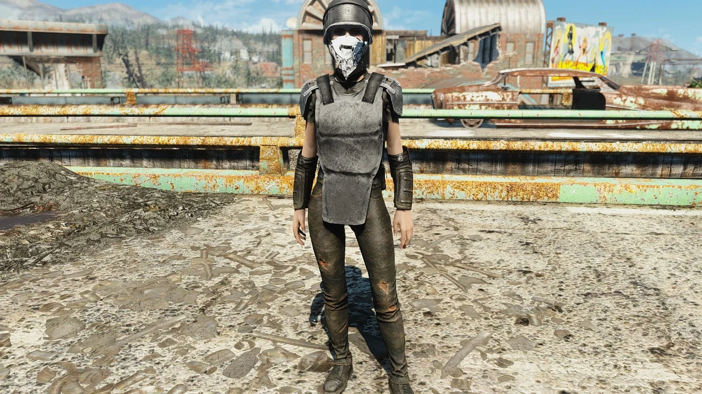 Fallout 4 боевой костюм бостонской полиции фото 47