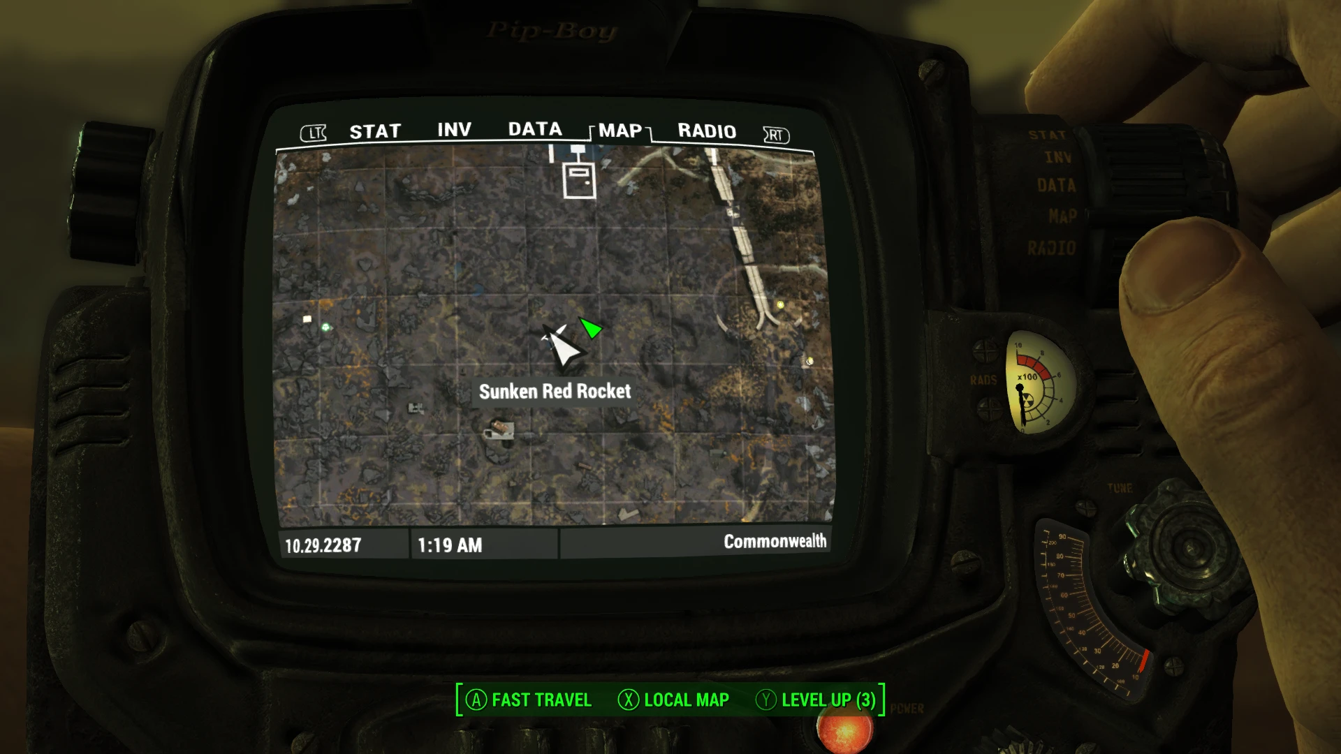 Fallout 4 светящееся море ракета (118) фото