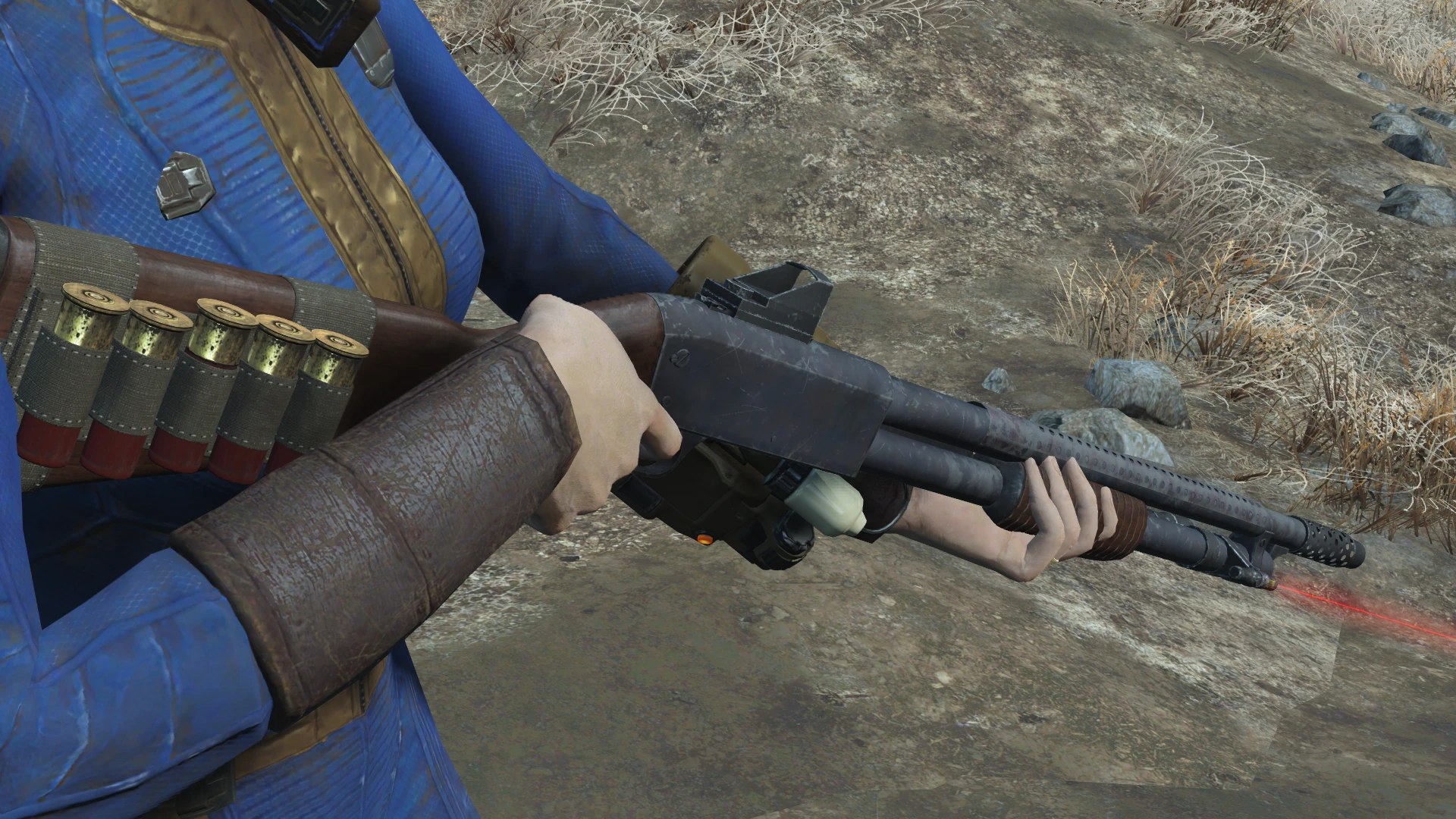 Fallout 4 боевой дробовик легендарный фото 32