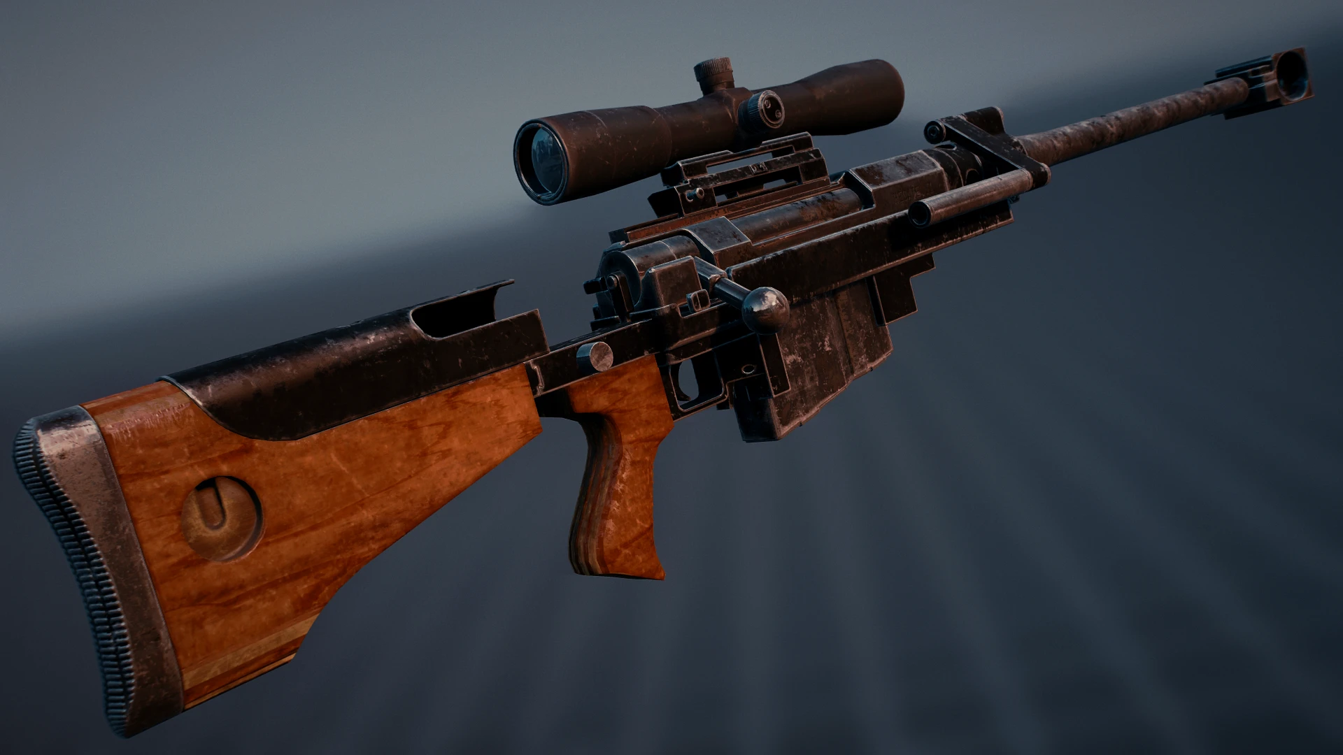 fallout 4 anti materiel rifle mod