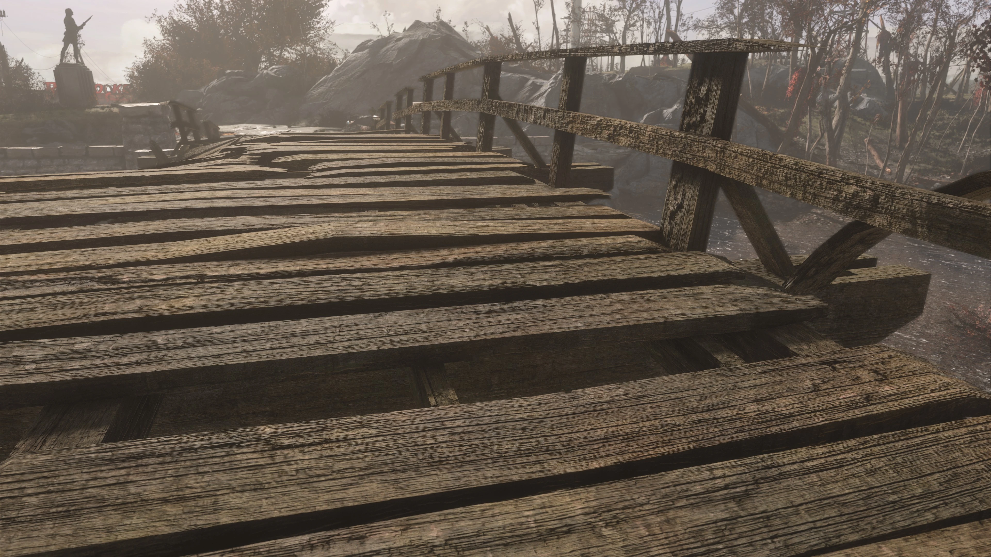 Fallout 4 мост сэнкчуари фото 26