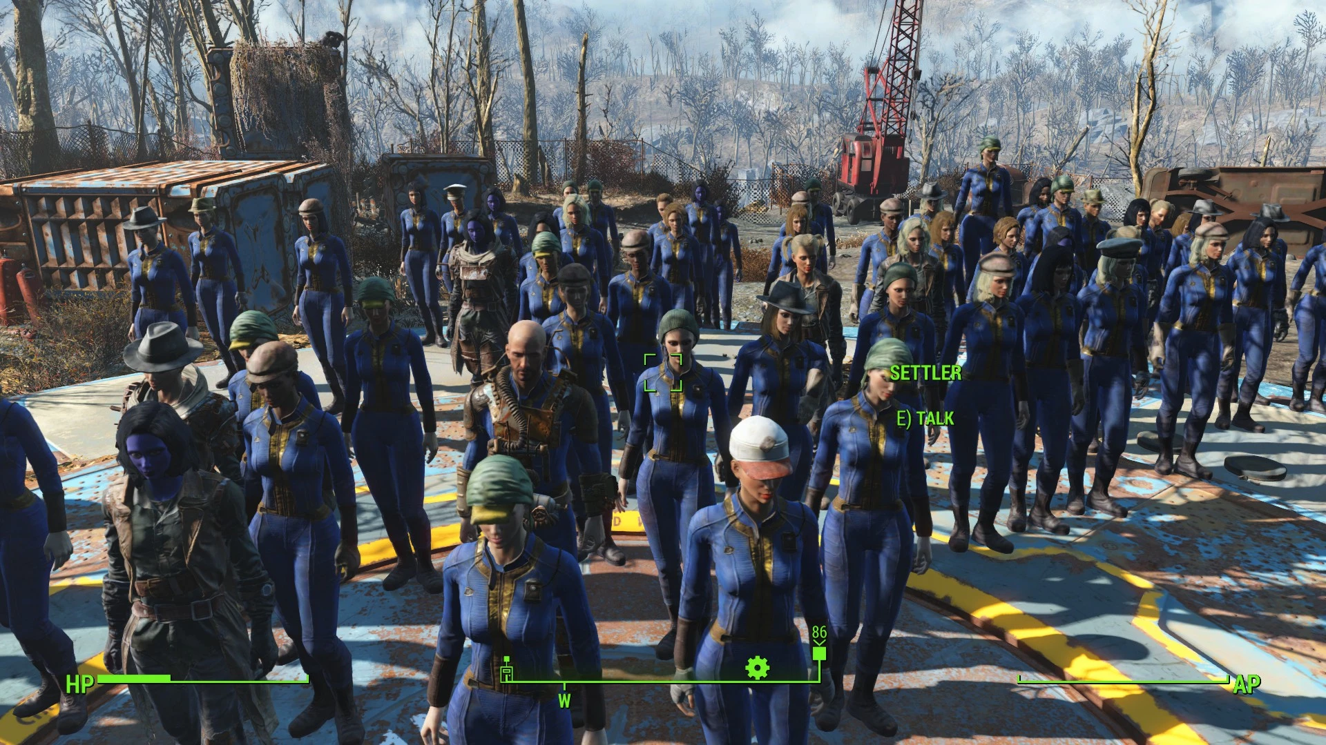 Fallout 4 lots more settlers and enemies фото 47