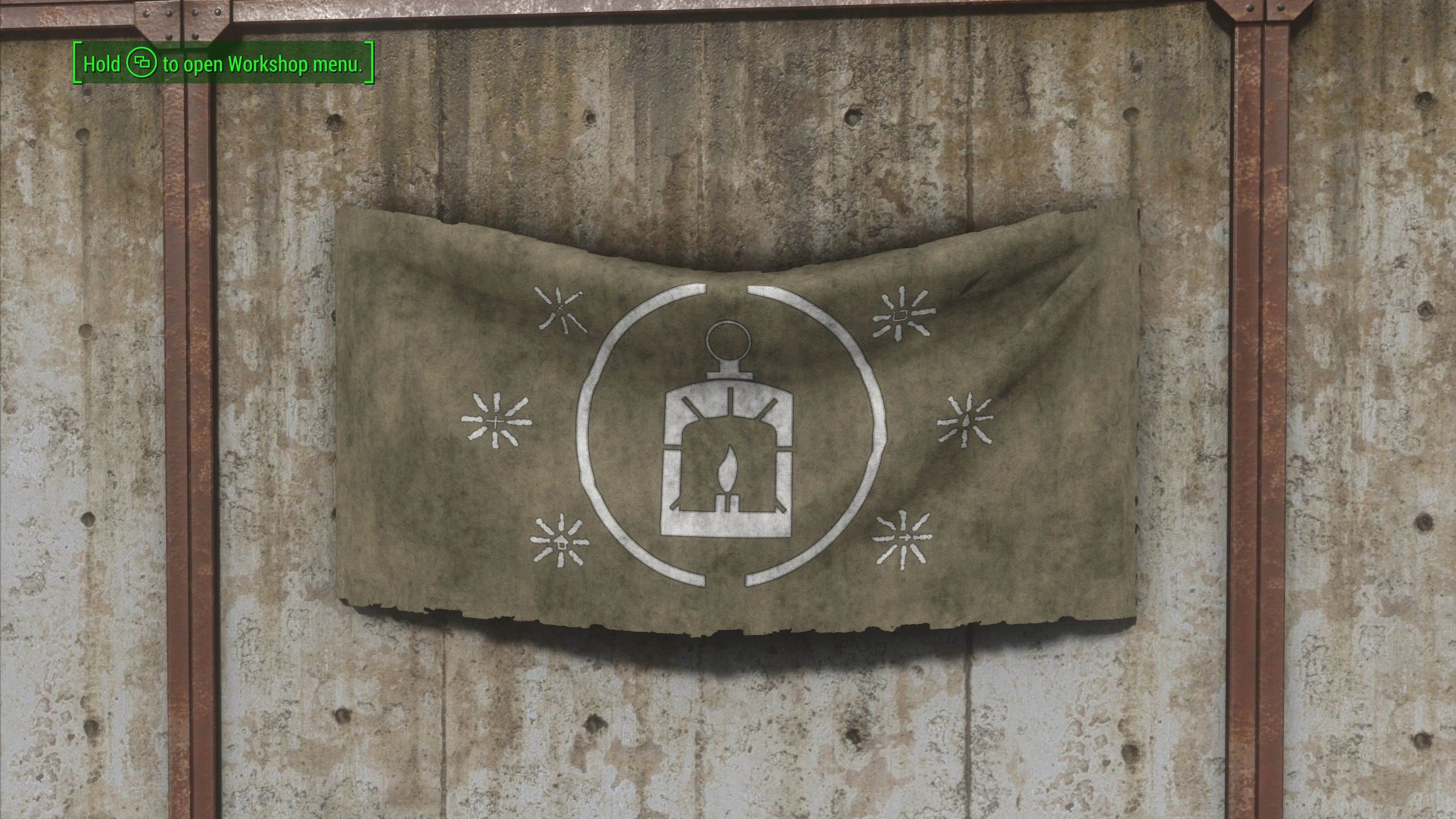 Fallout 4 как поставить флаг банды фото 21