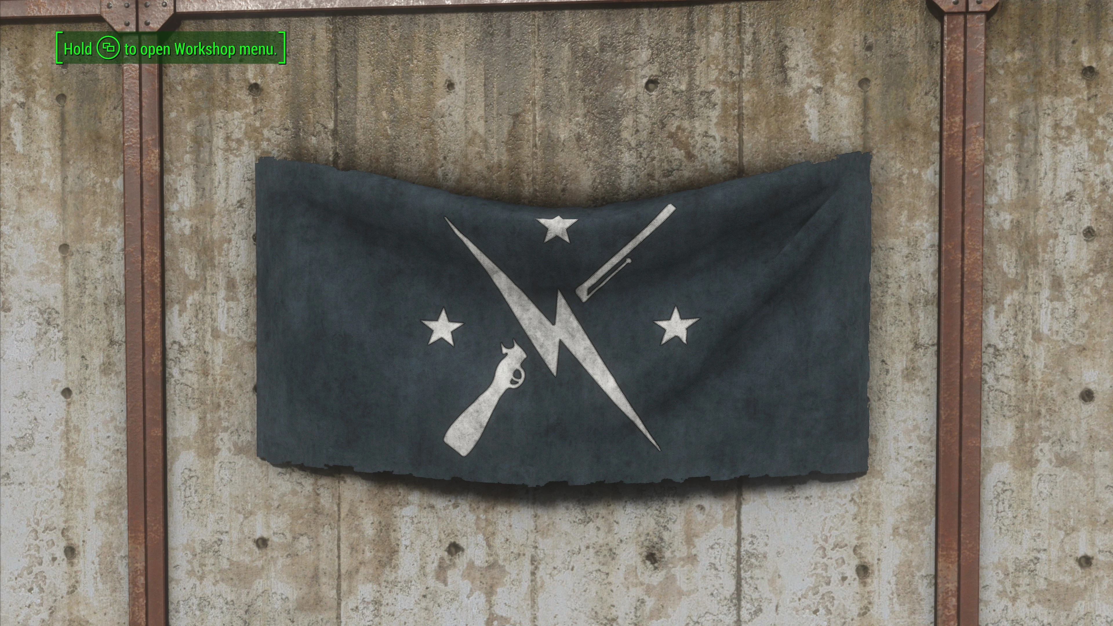 соорудить сигнальный флаг для вашей банды в fallout 4 фото 49