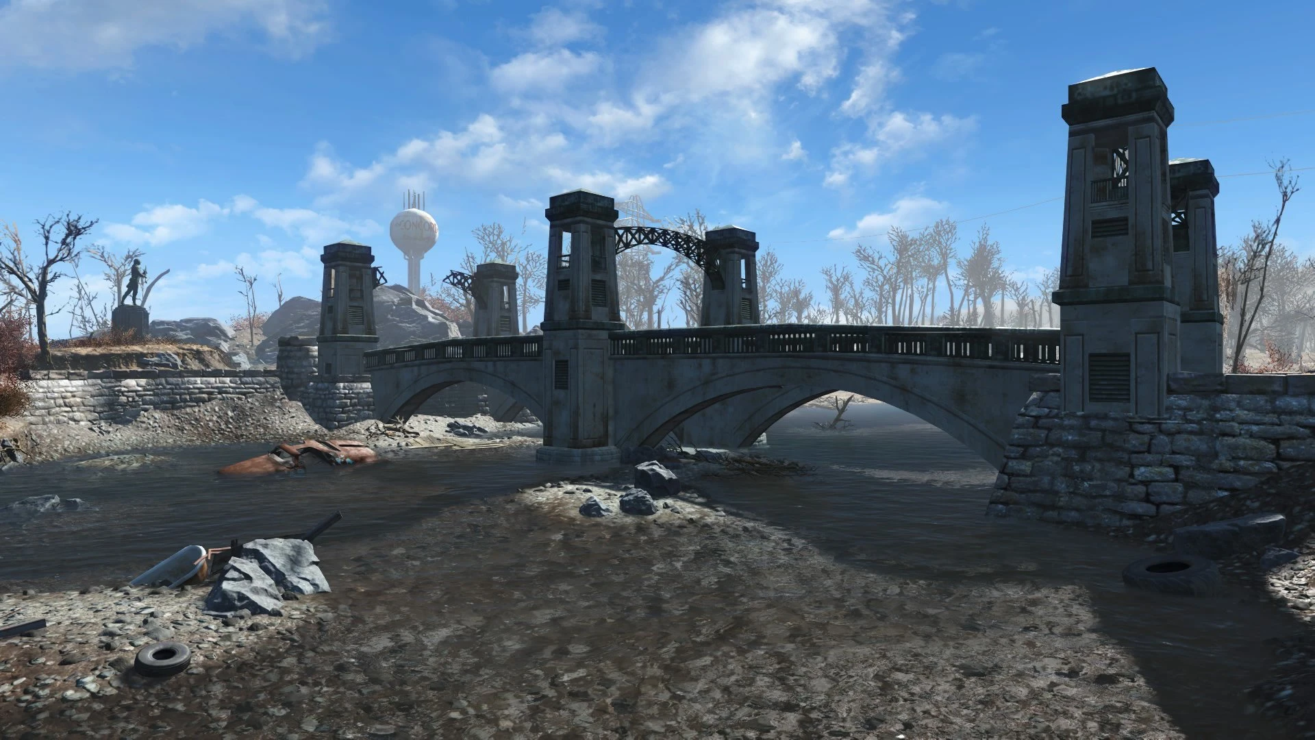 Fallout 4 мост сэнкчуари фото 11