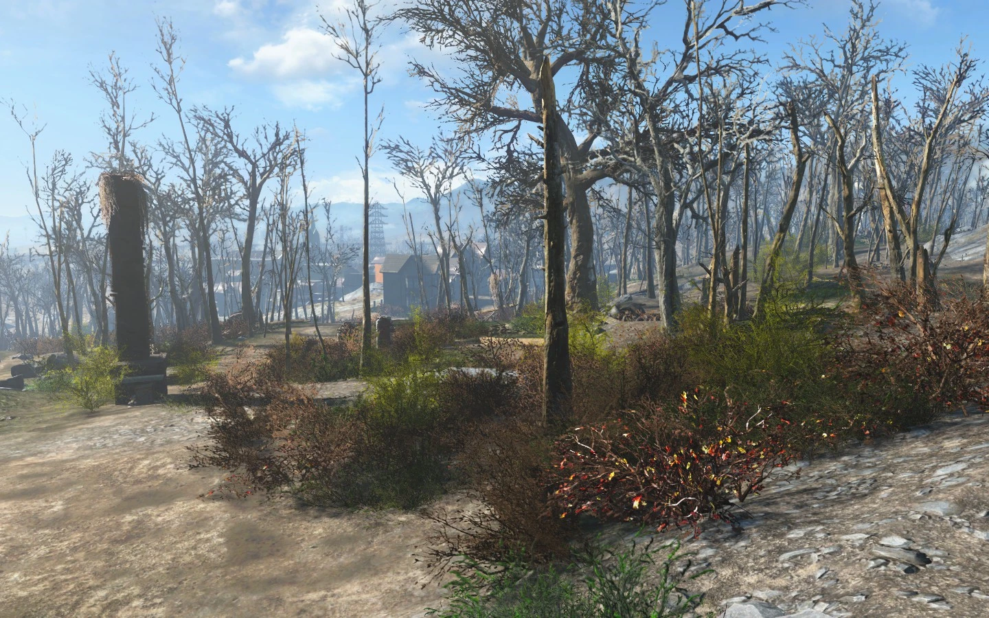 Fallout 4 идеальные текстуры ландшафта фото 96