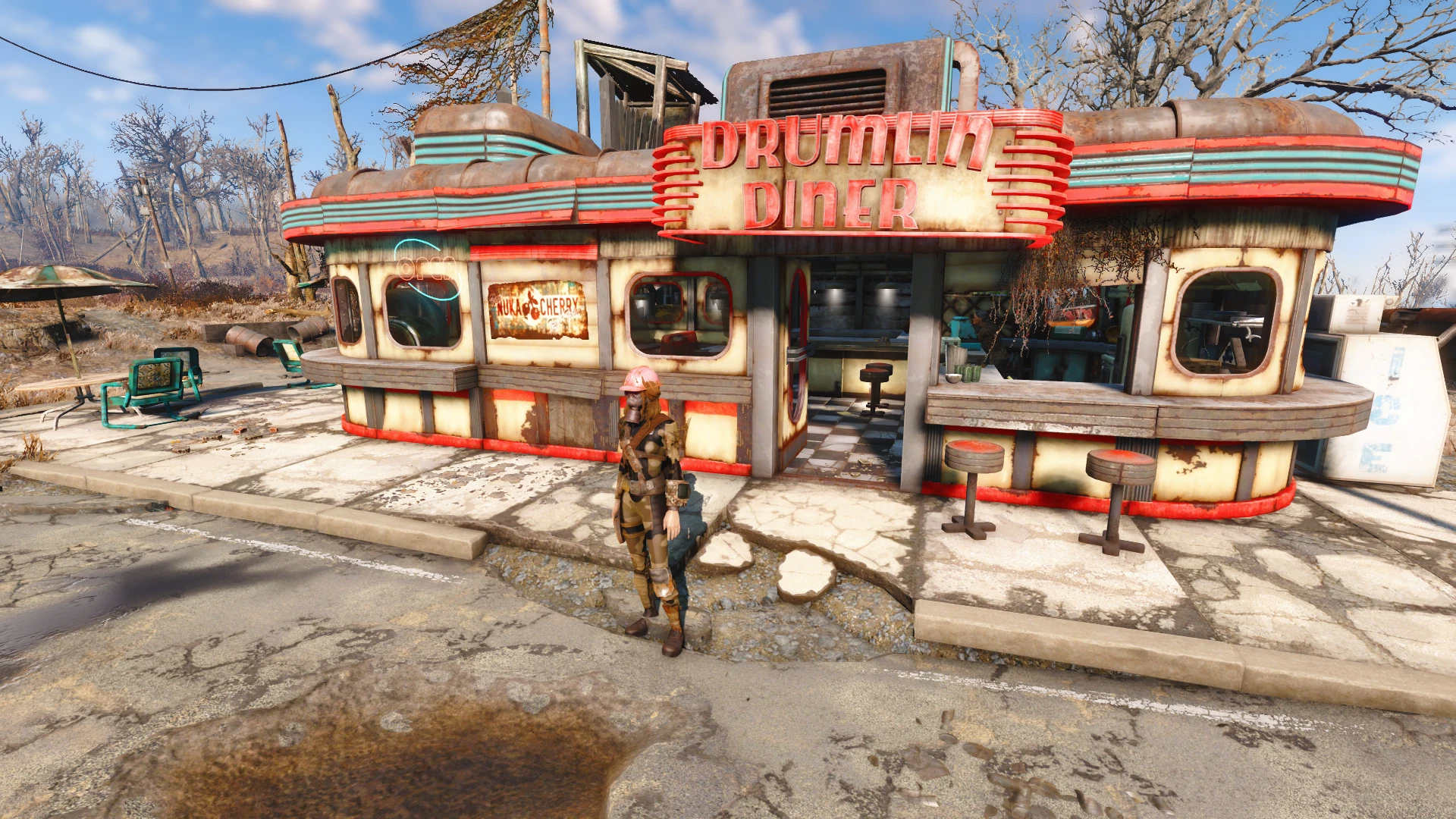 Fallout 4 port a diner фото 18