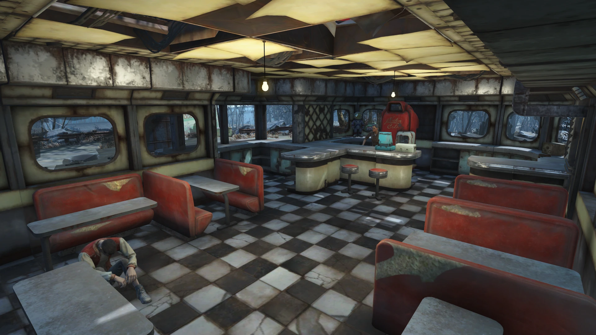 Fallout 4 port a diner фото 11