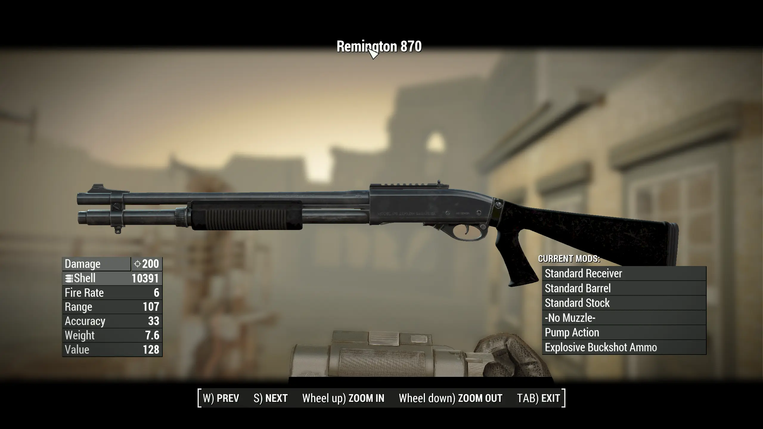 Fallout 4 remington 870 shotgun (120) фото