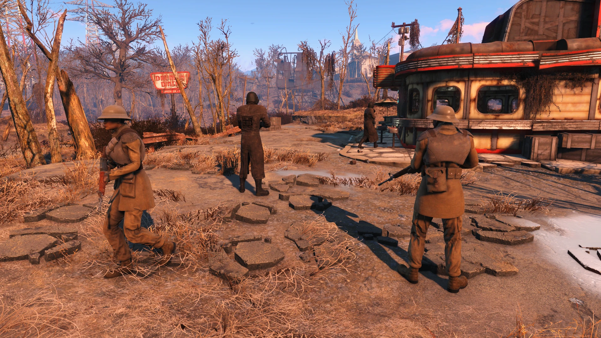Fallout 4 minutemen overhaul фото 12