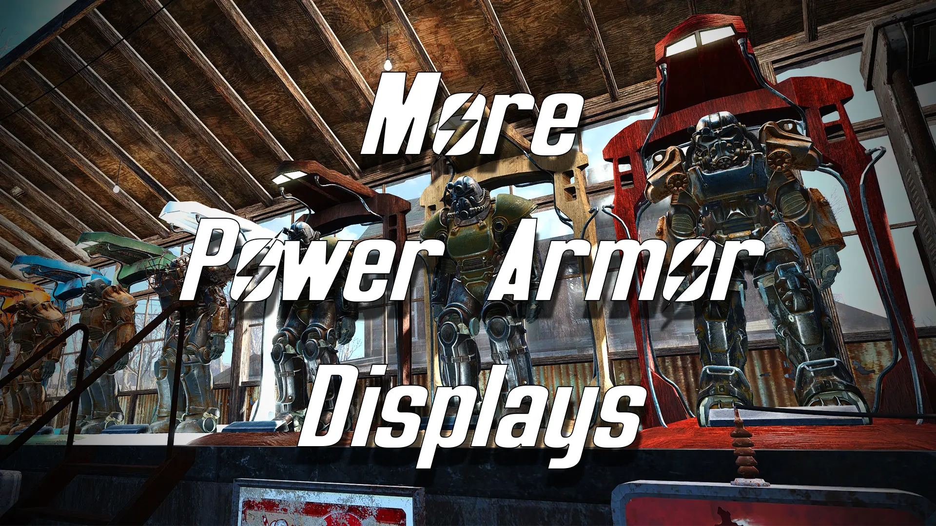 More Power Armor Display Stations At Fallout 4 Nexus Mods And Community