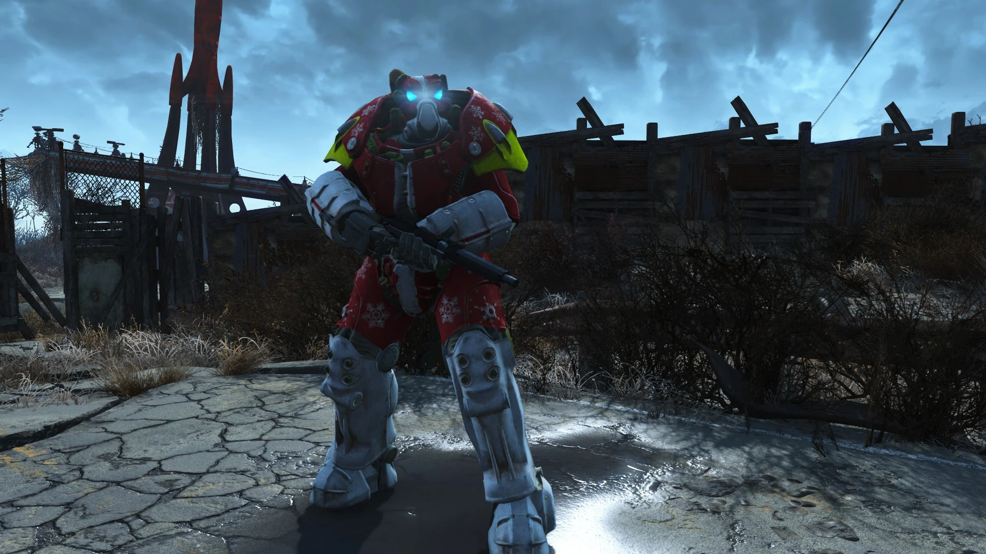 Captains Power Armor Paint and Headlamp Pack at Fallout 4 Nexus - Mods ...