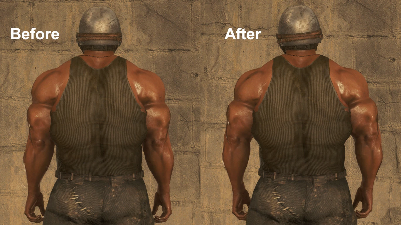 Idle animation for muscular male at fallout 4 nexus mods and community