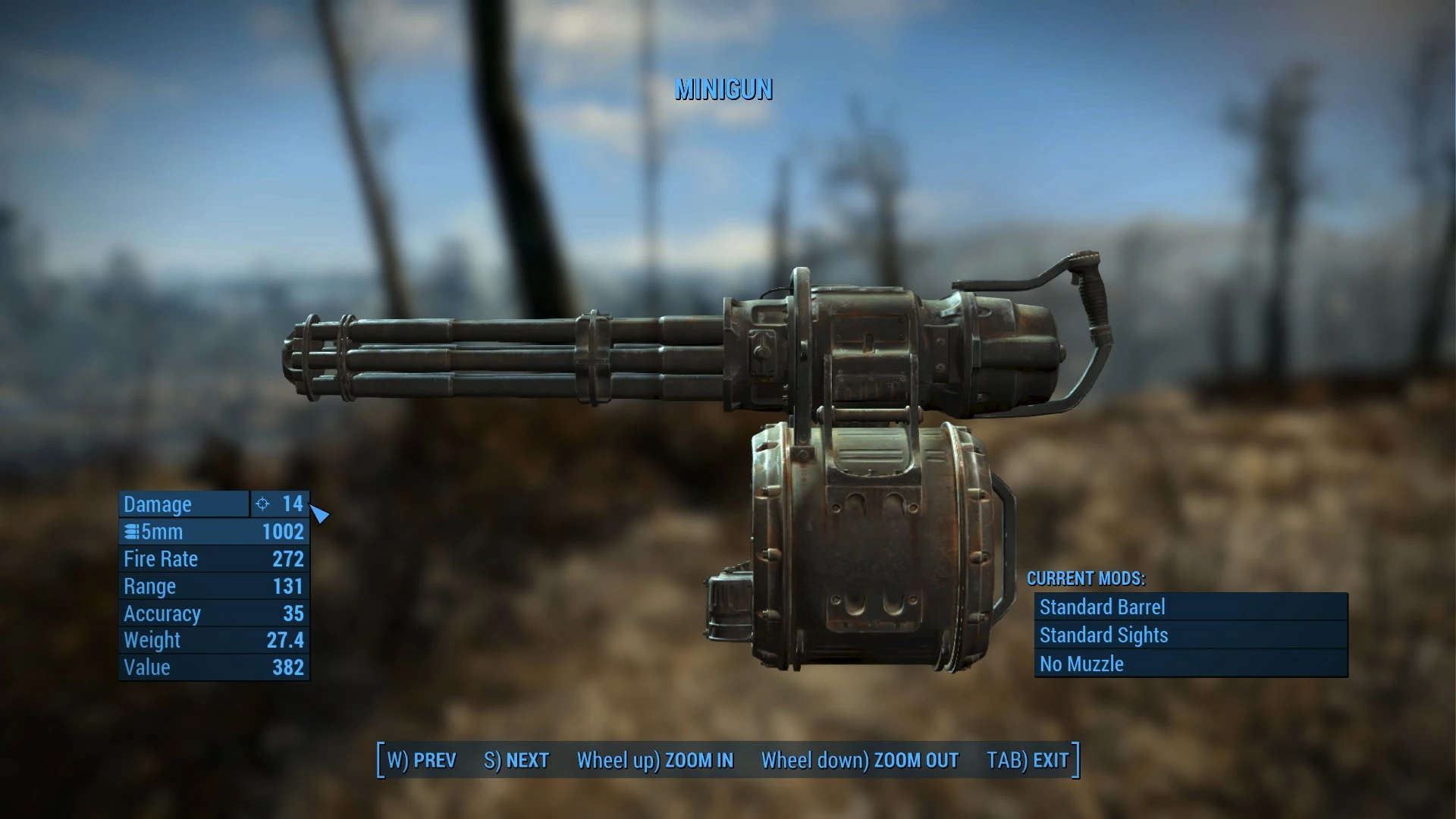 Фоллаут 76 где найти чертеж минигана Minigun Improved at Fallout 4 Nexus - Mods and community