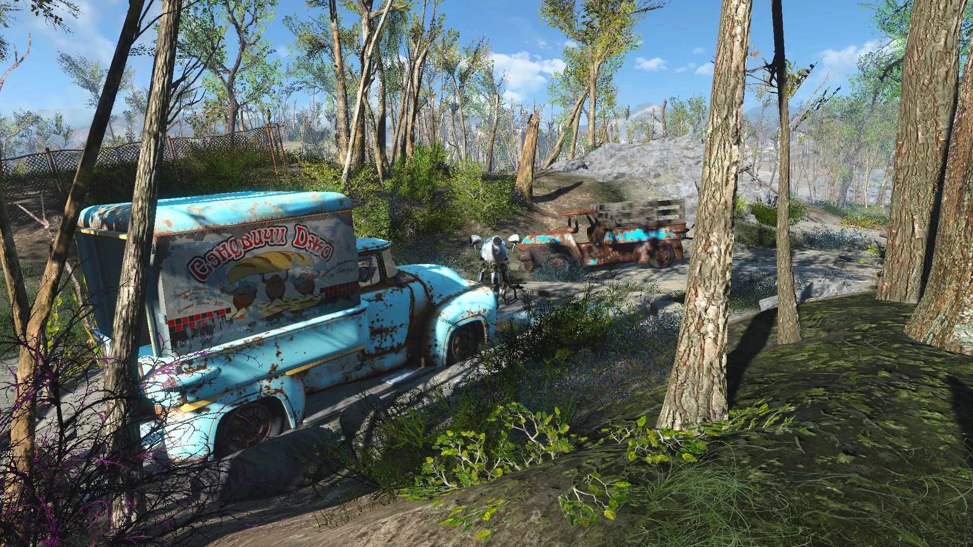 Fallout 4 car фото 98