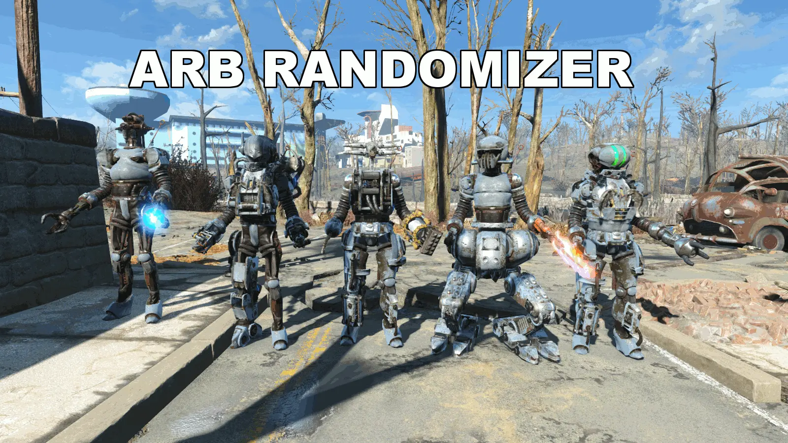 Fallout 4 automatron randomized bots фото 1