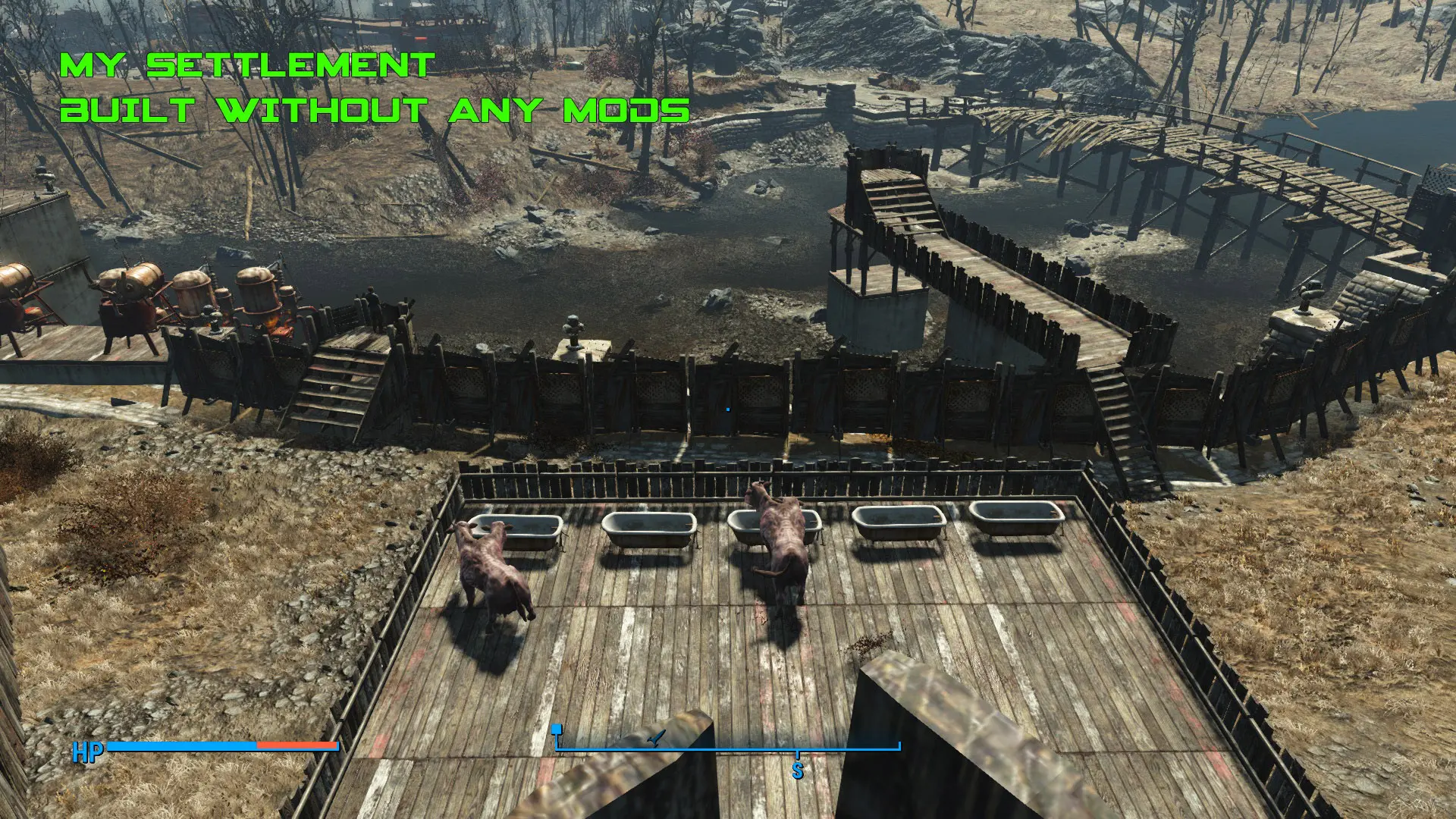 fallout 4 settlements no mods