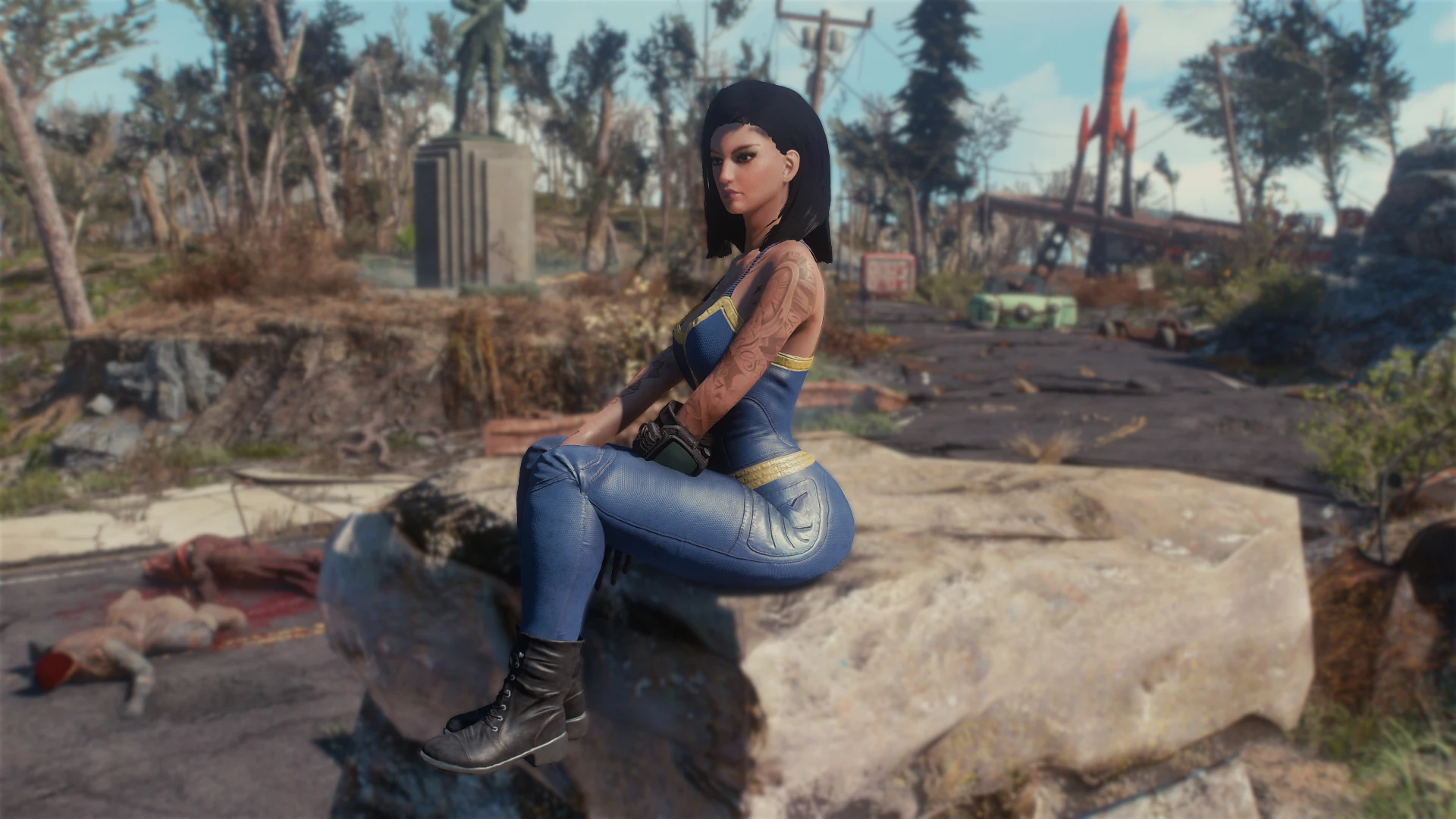 Vtaw Jumpsuit Fusion Girl BodySlide Conversion At Fallout 4 Nexus.