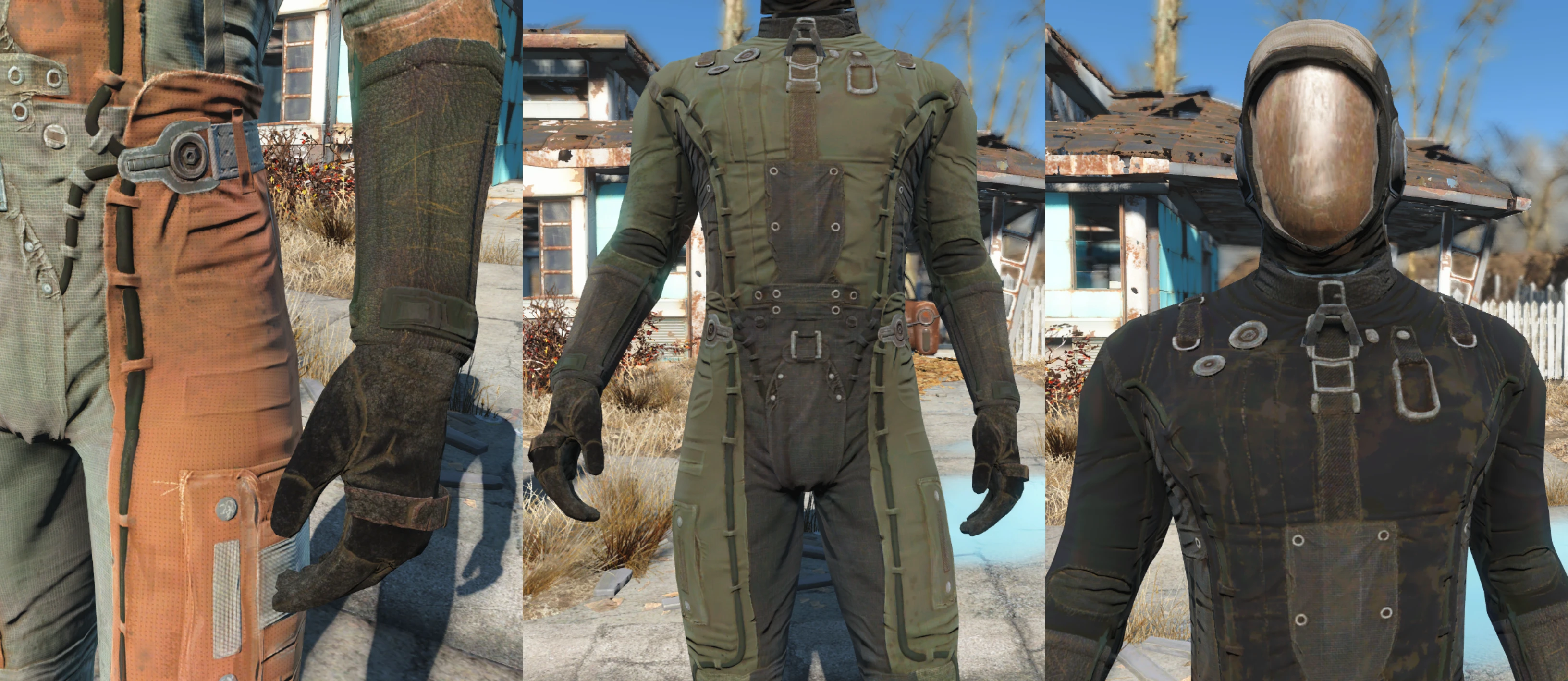 Fallout 4 outlawer outfit pack фото 95