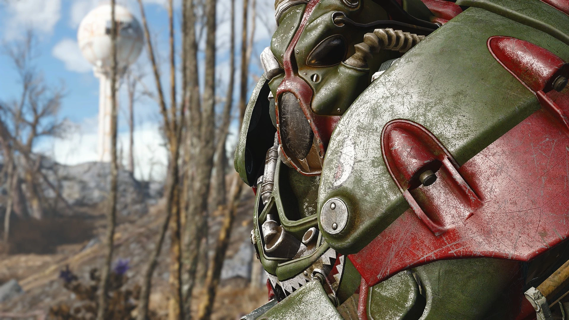 Fallout 4 красный летный шлем фото 44
