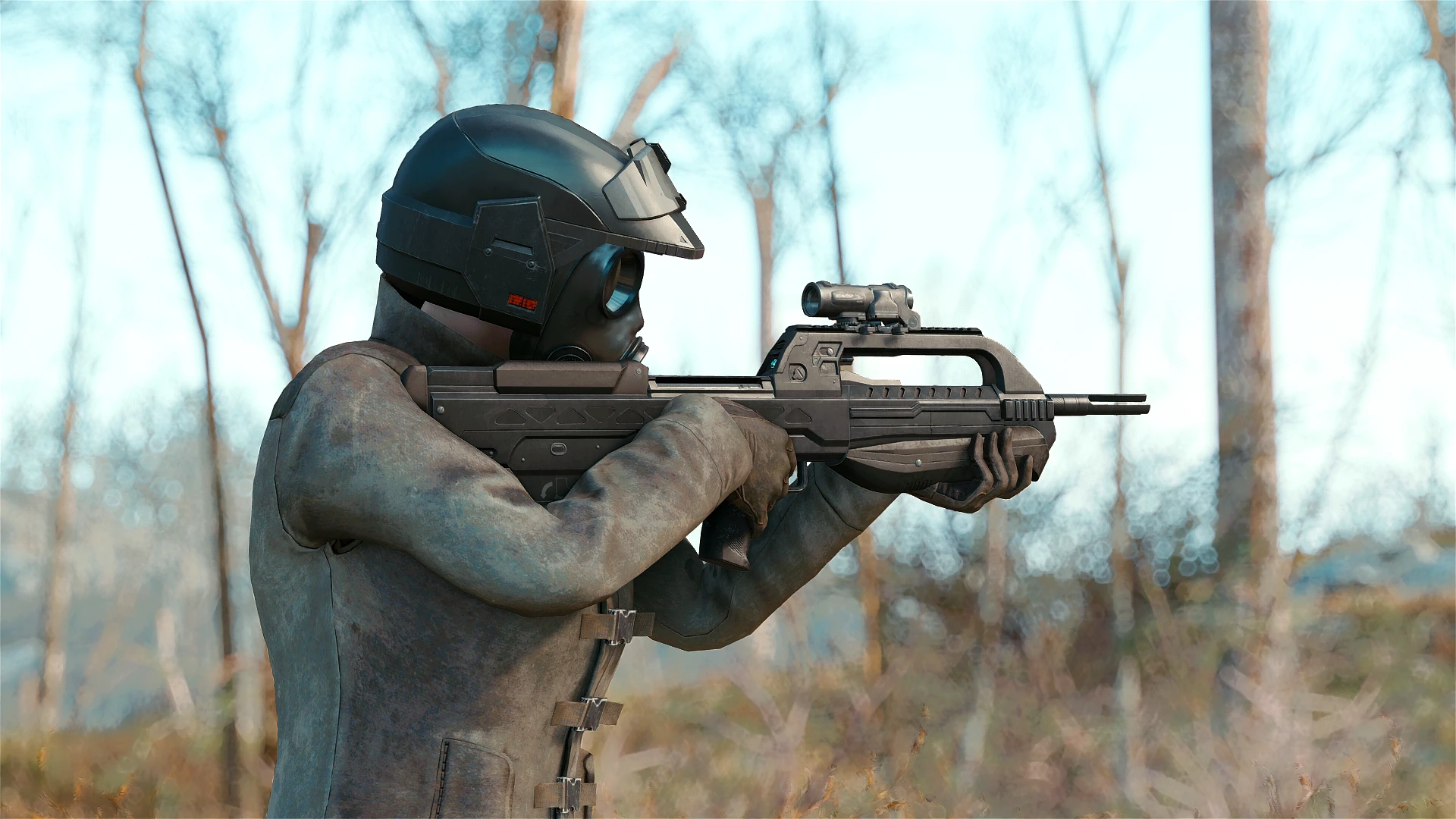 Fallout 4 боевой винтовки acr w17 фото 22